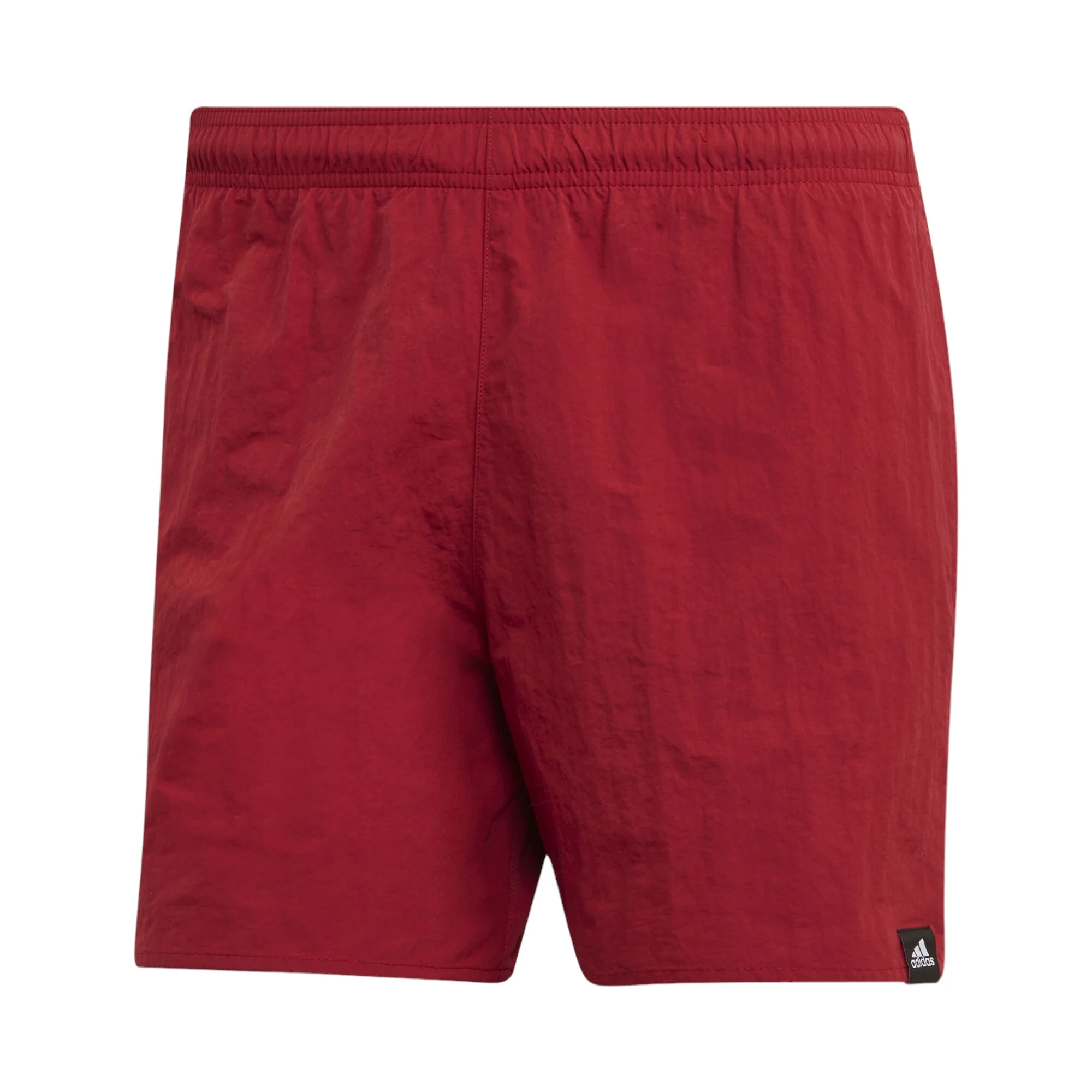 adidas Solid Swim Shorts - Burgundy - Image 3