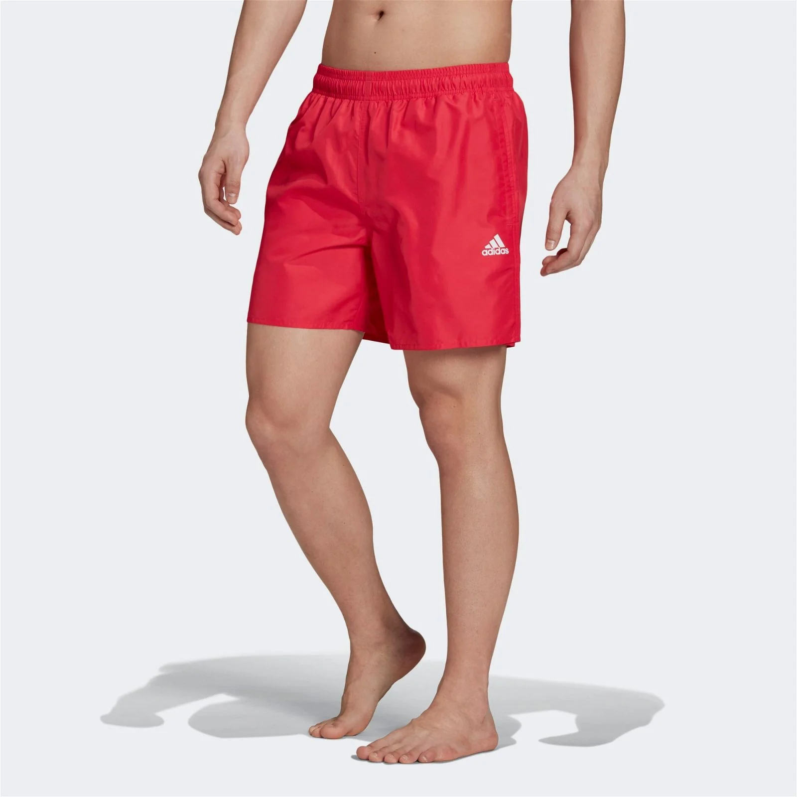 adidas Solid Swim Shorts - Power Pink - Image 2