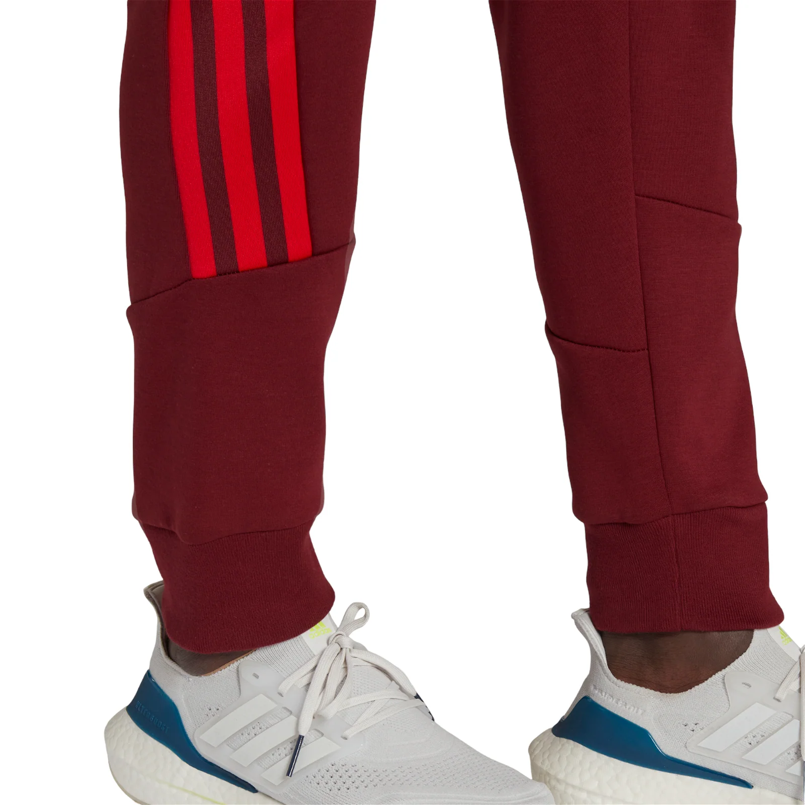 adidas Sportswear Future Icons 3-Stripes Tracksuit Bottoms - Shadow Red - Image 8