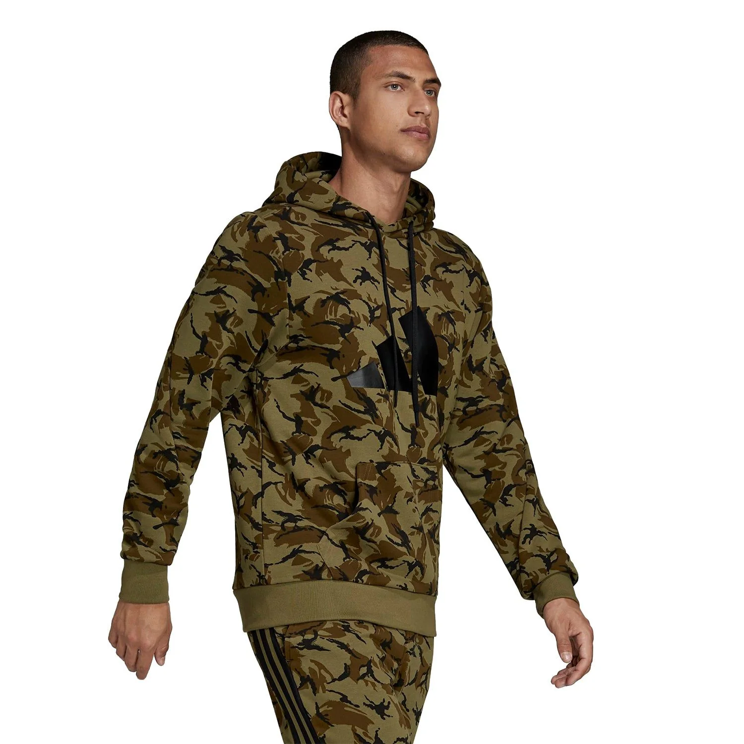 adidas Sportswear Future Icons Camo Graphic Hoodie - Camo - Image 4