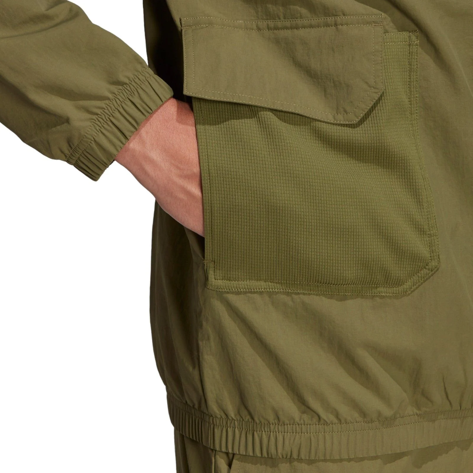 adidas Sportswear Future Icons Full-Zip Hoodie - Green - Image 7