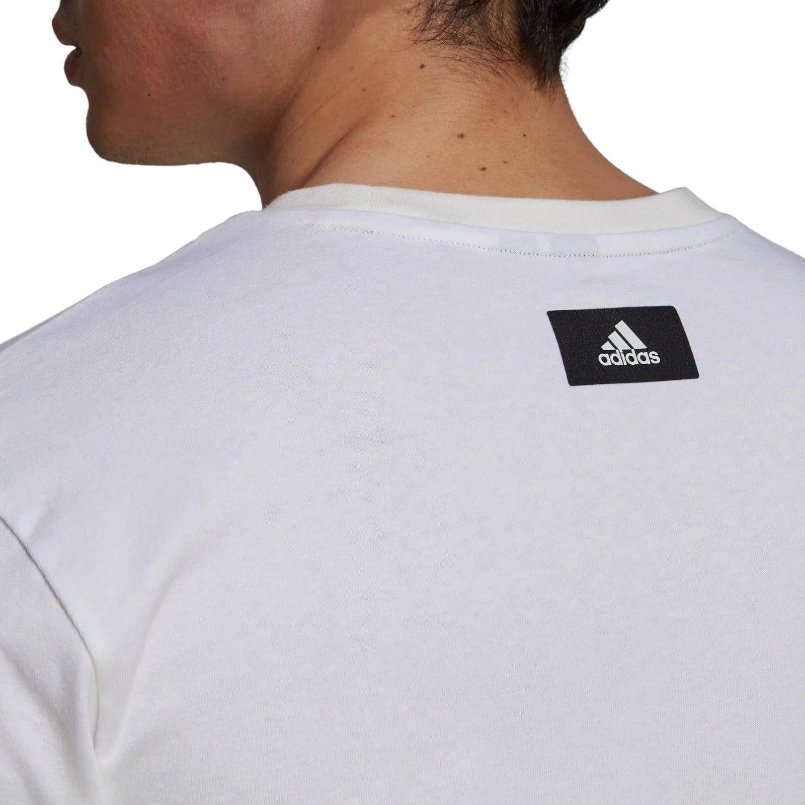 adidas Sportswear Future Icons Logo Graphic Tee - White - Image 7