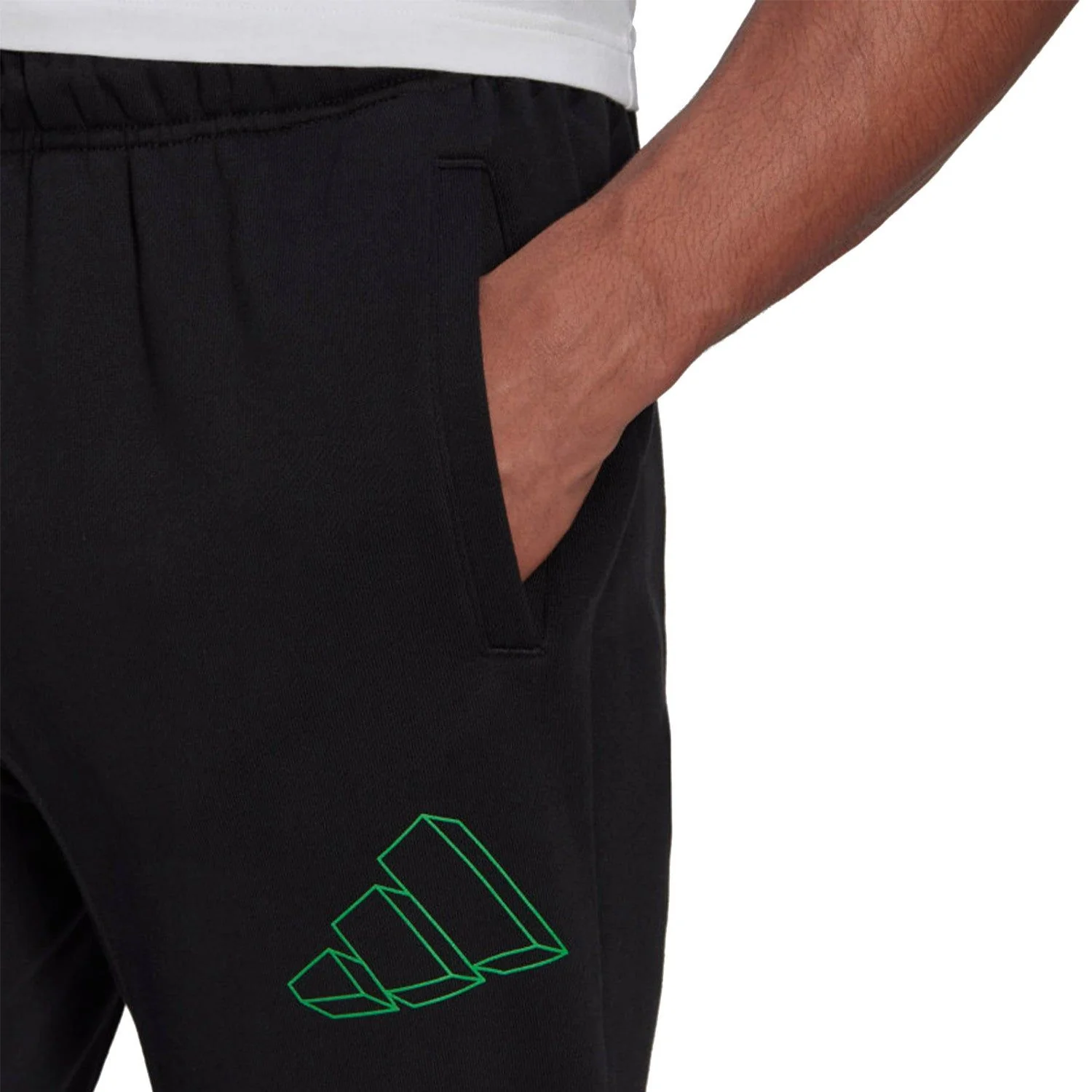 adidas Sportswear Graphic Jogger Pants - Black - Image 3