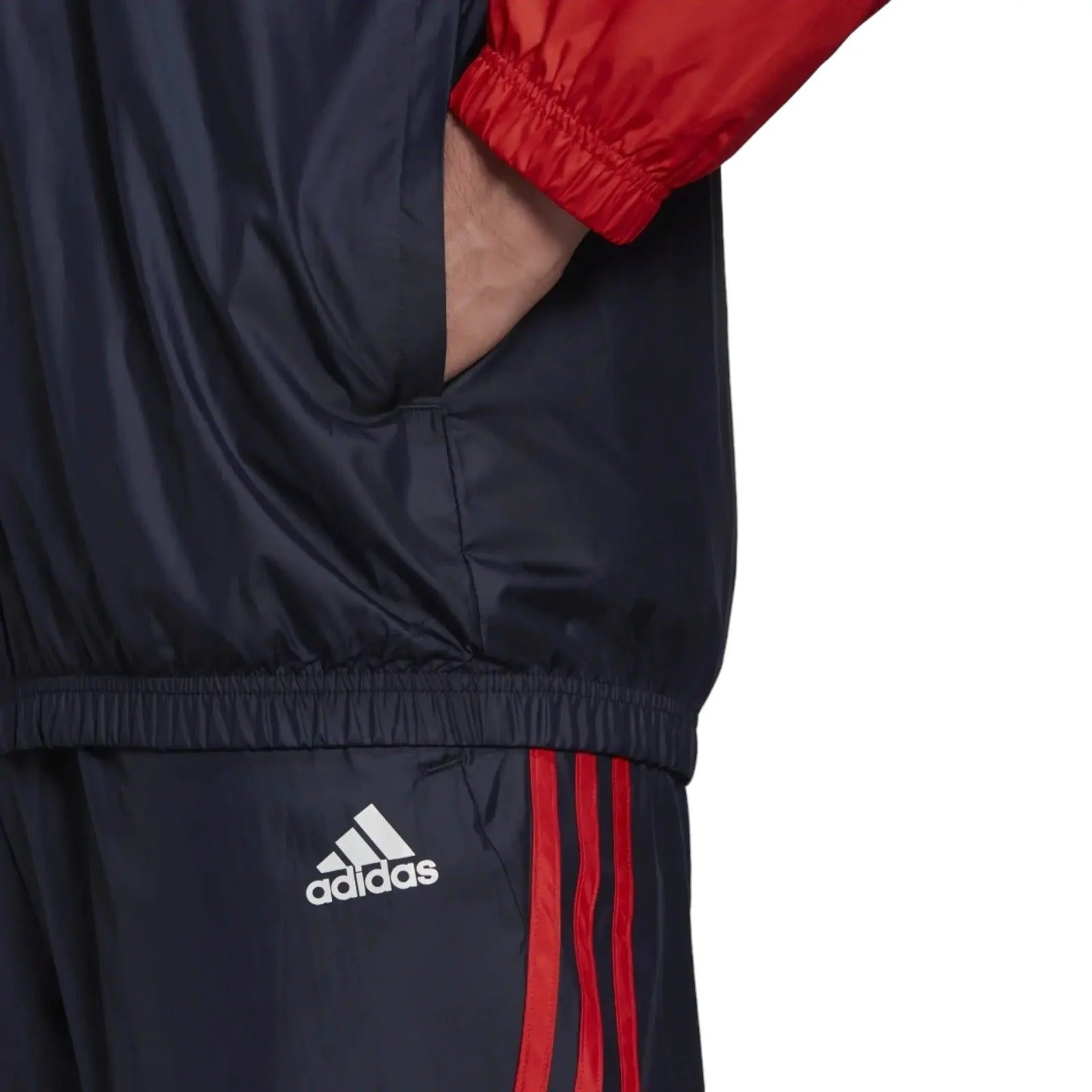 adidas Sportswear Hooded Track Jacket - Navy - Image 4