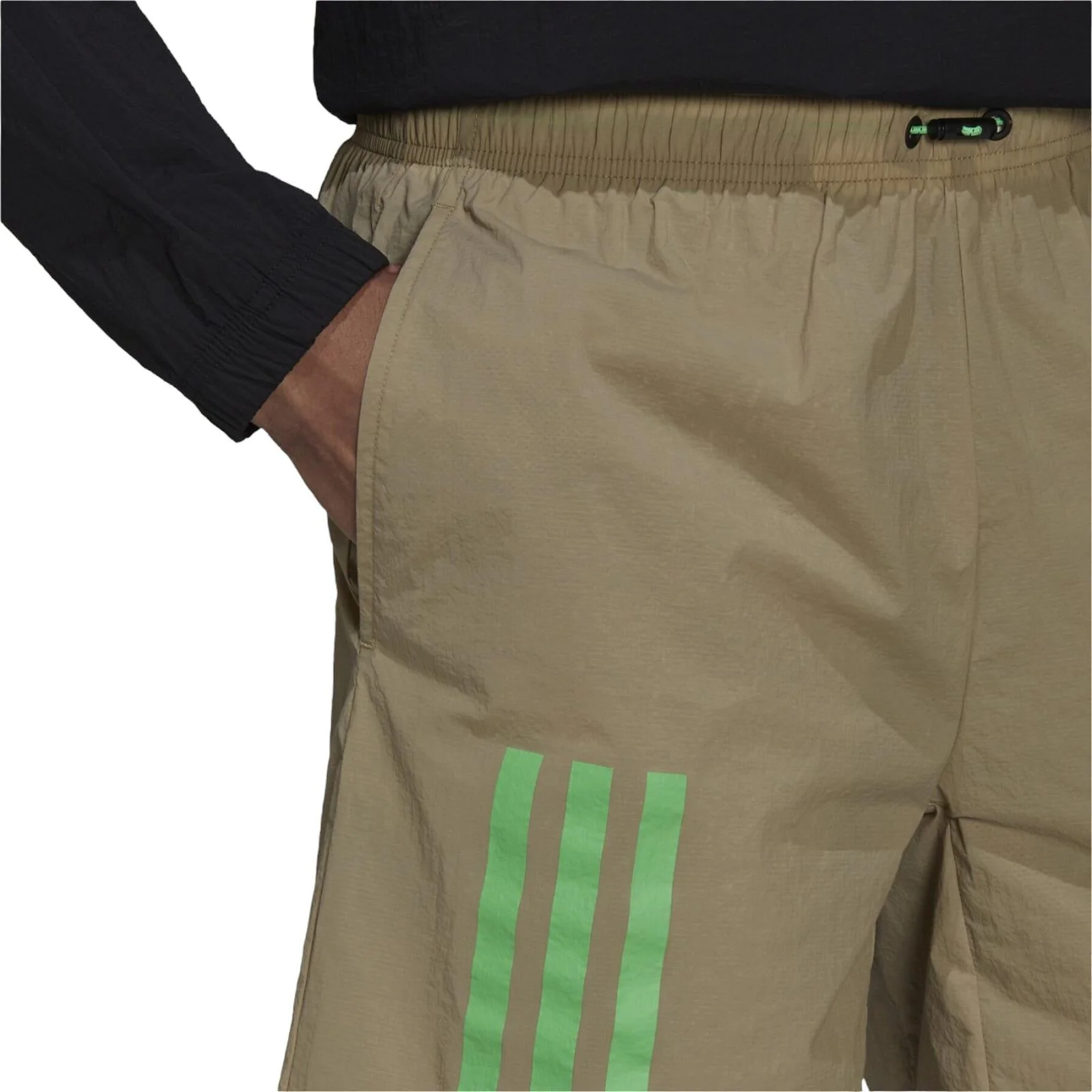 adidas Sportswear X-City Woven Shorts - Orbit Green - Image 5