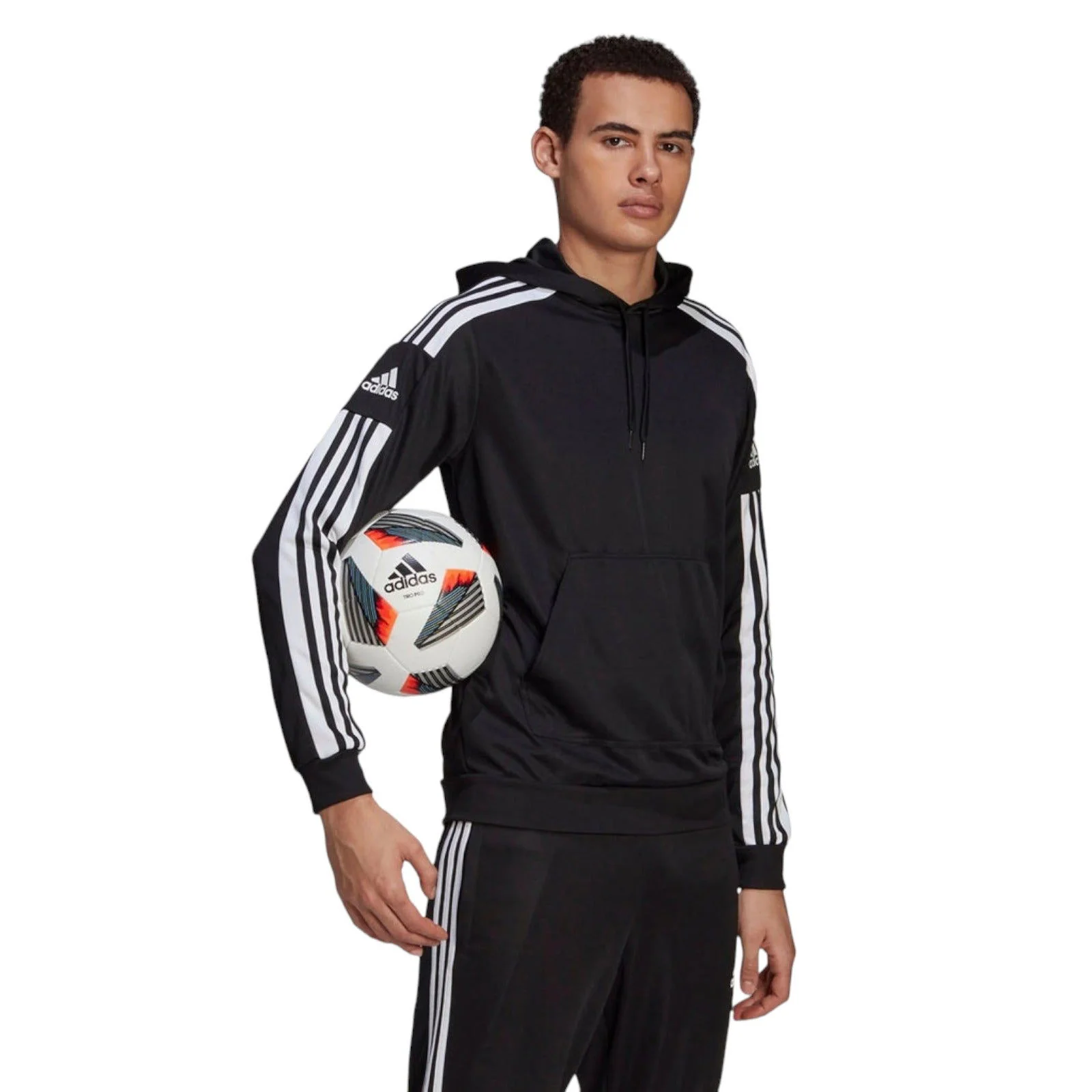 adidas Squadra 21 Pullover Hoodie Football - Black - Image 3