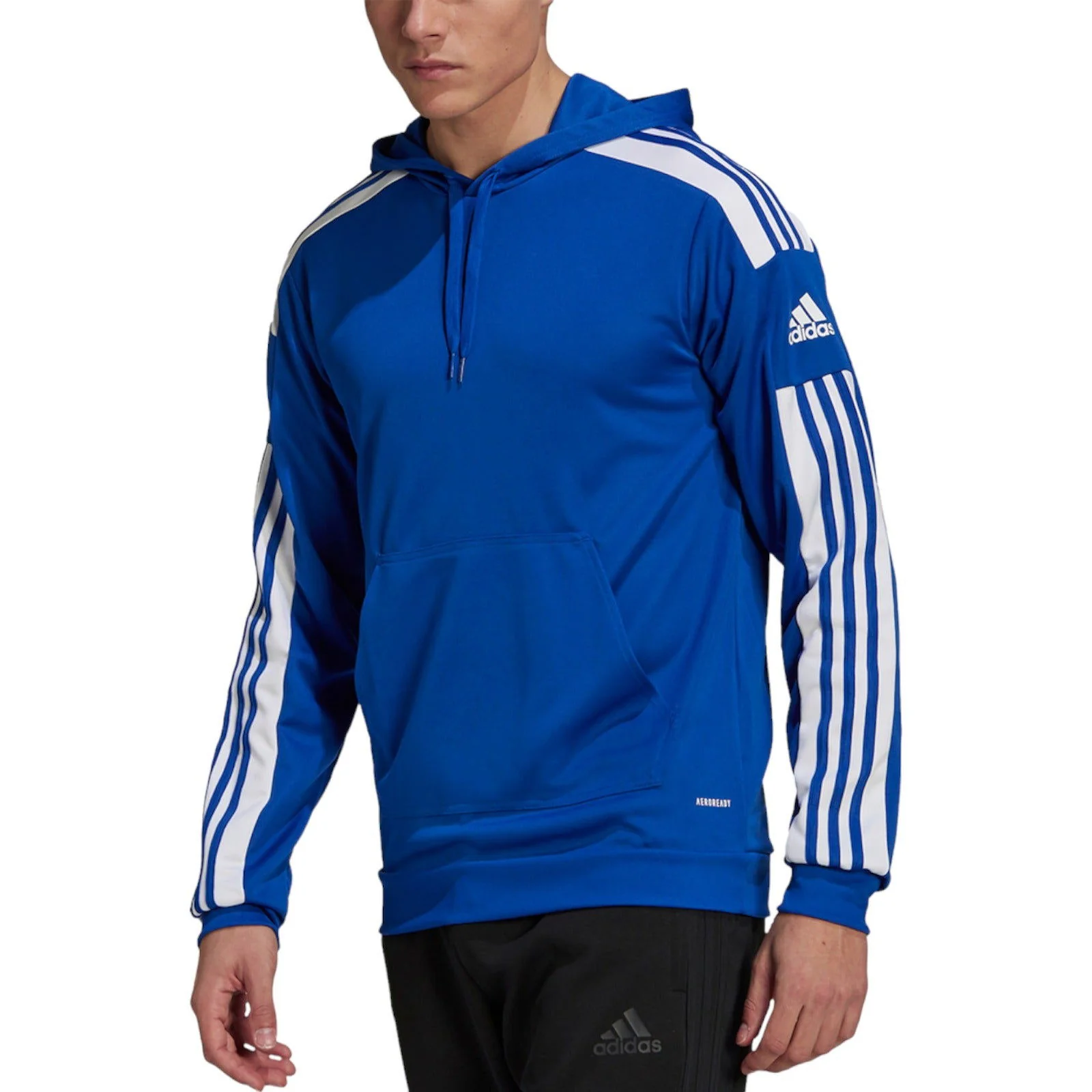 adidas Squadra 21 Pullover Hoodie Football - Blue - Image 2