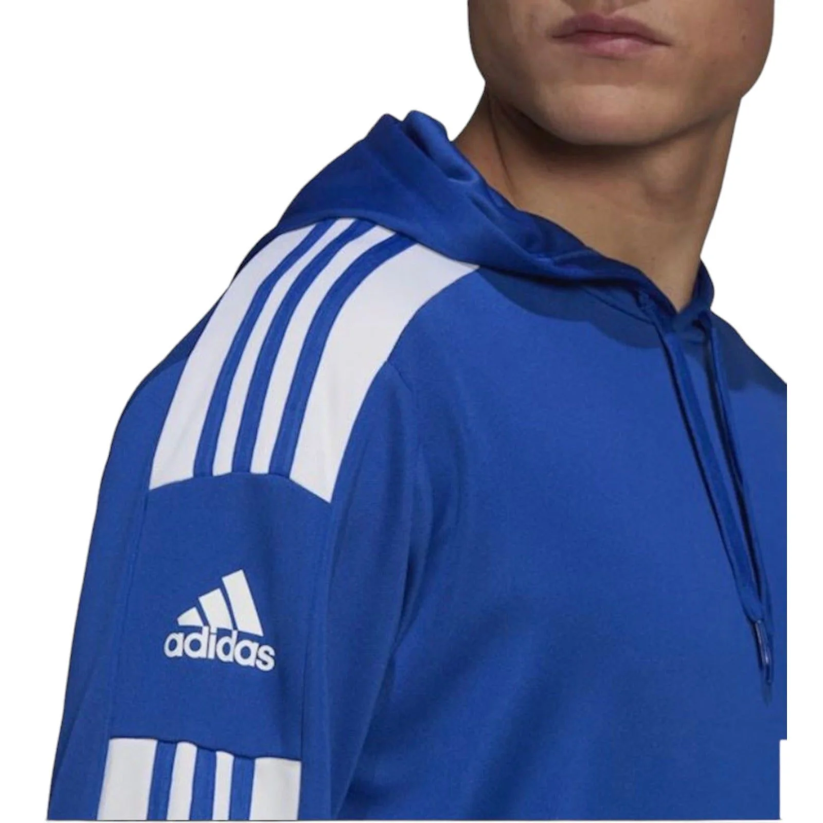 adidas Squadra 21 Pullover Hoodie Football - Blue - Image 4