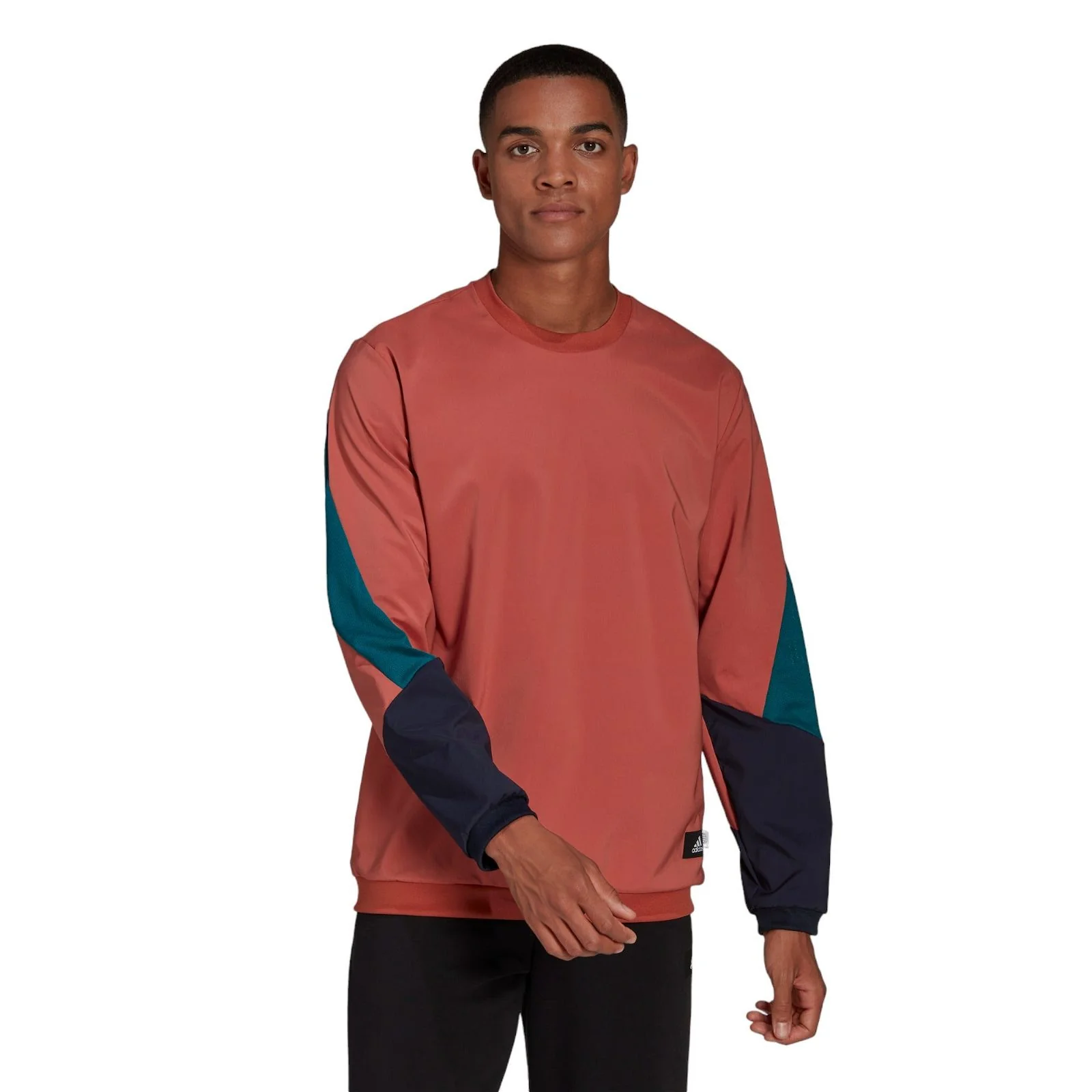 adidas Stretchy Soft Crew Sweatshirt - Brown - Image 2