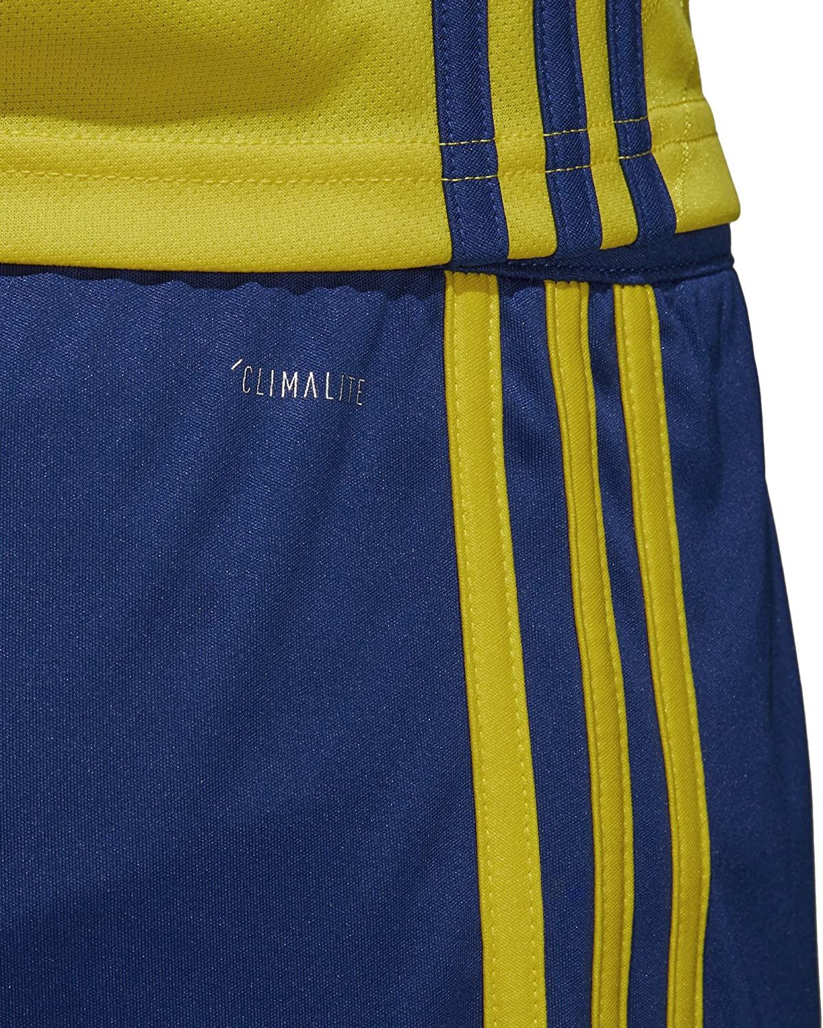 adidas Sweden Home Football Shorts 18-19 - Blue - Image 4