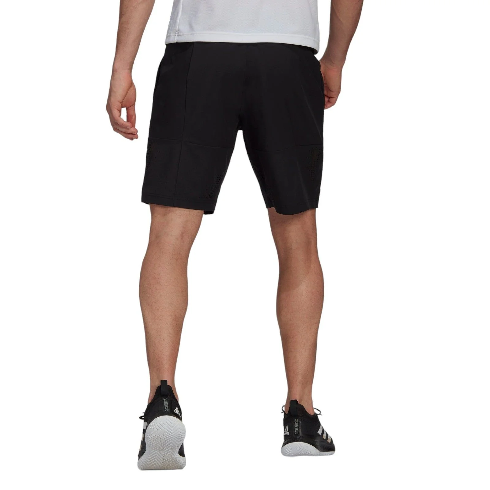 adidas Tennis Parley Ergo Shorts - Black / White - Image 2