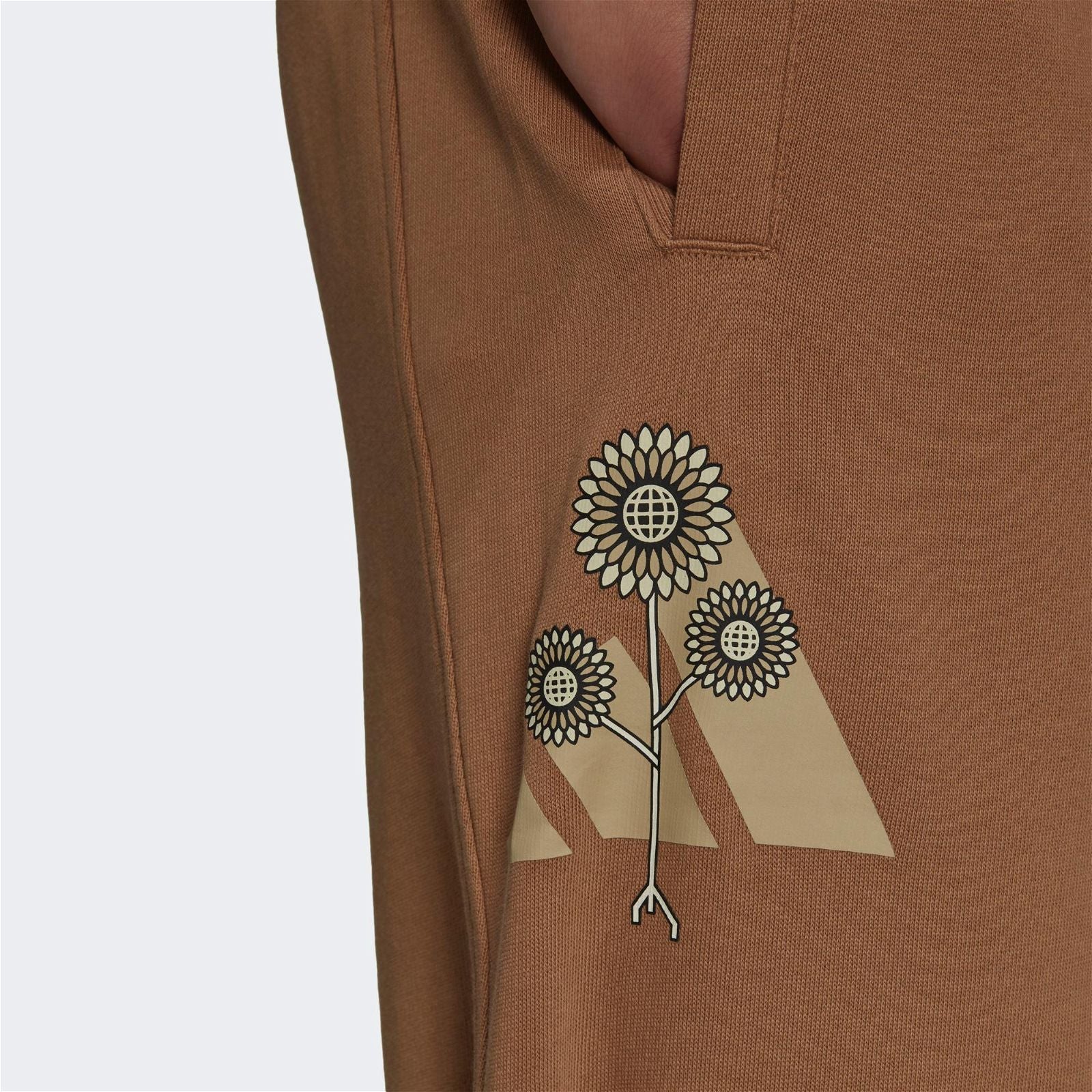 adidas Terra Love O-Shape Pants - Brown - Image 4