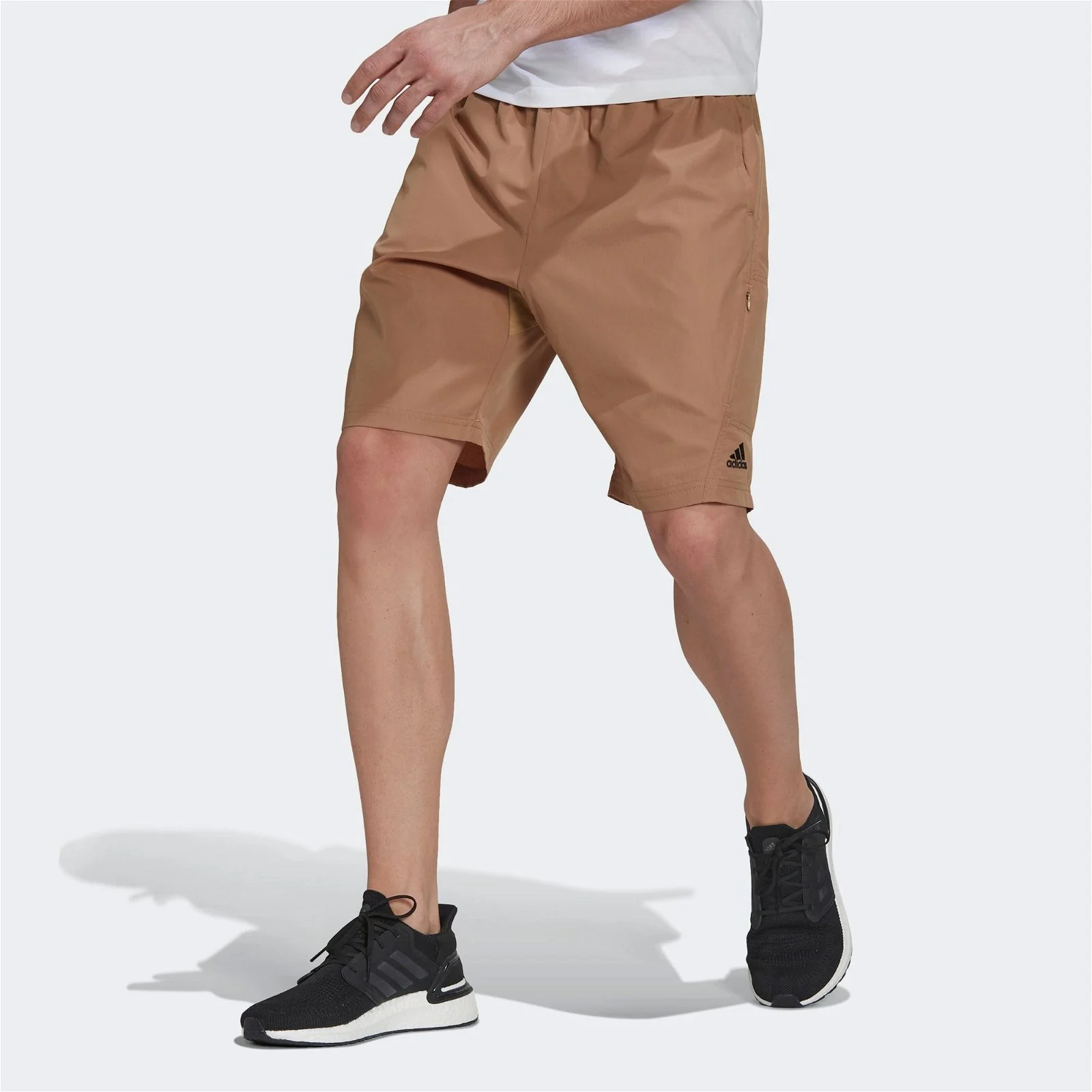 adidas Terra Love O-Shape Shorts - Brown - Image 3