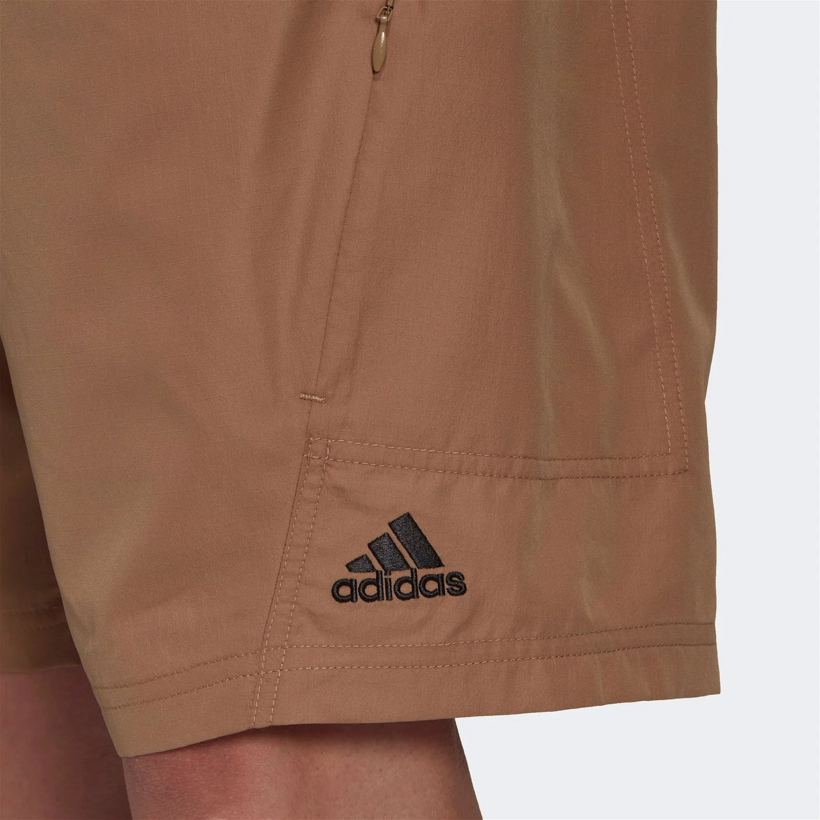 adidas Terra Love O-Shape Shorts - Brown - Image 5