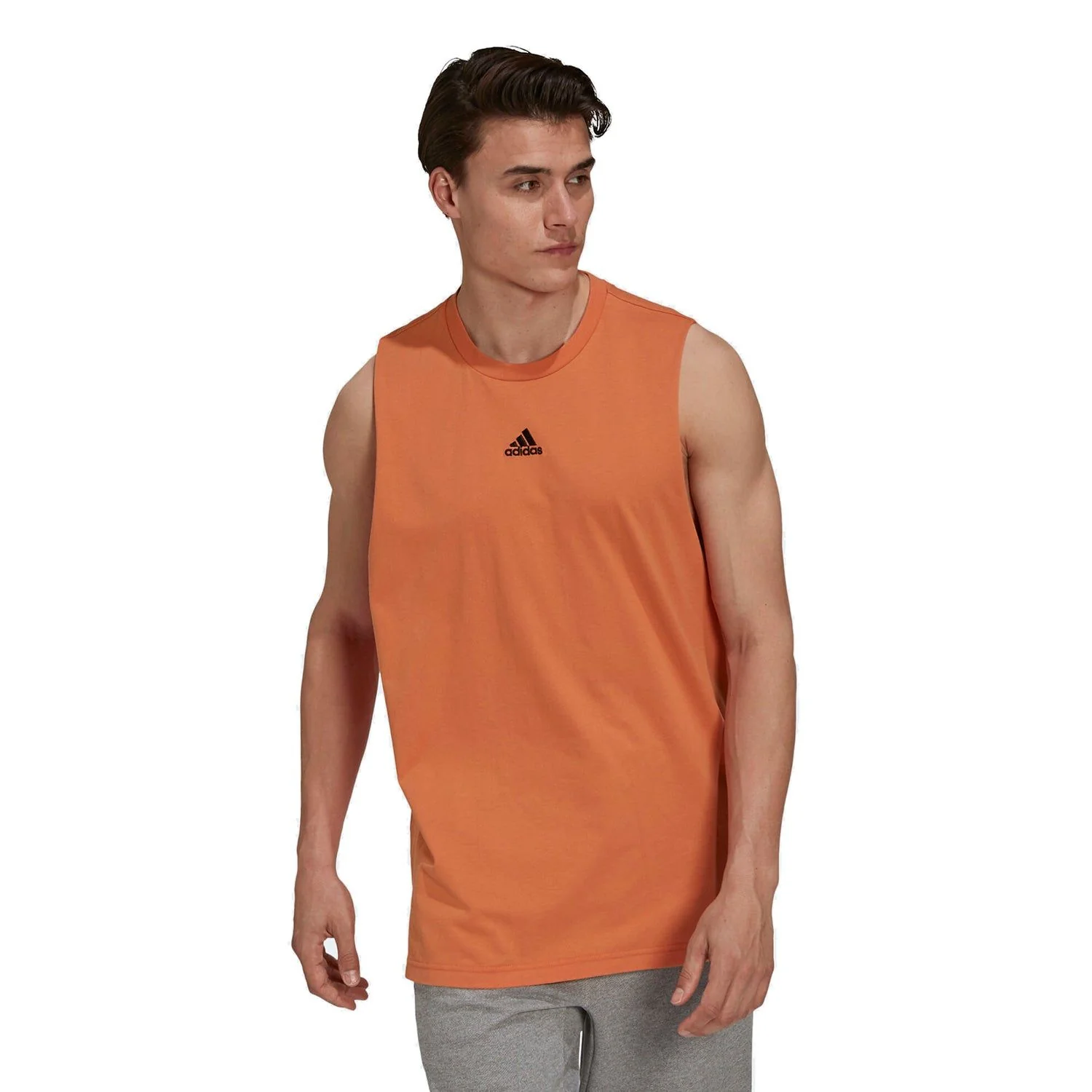 adidas Terra Love Tank Top Unisex Vest - Orange - Image 3