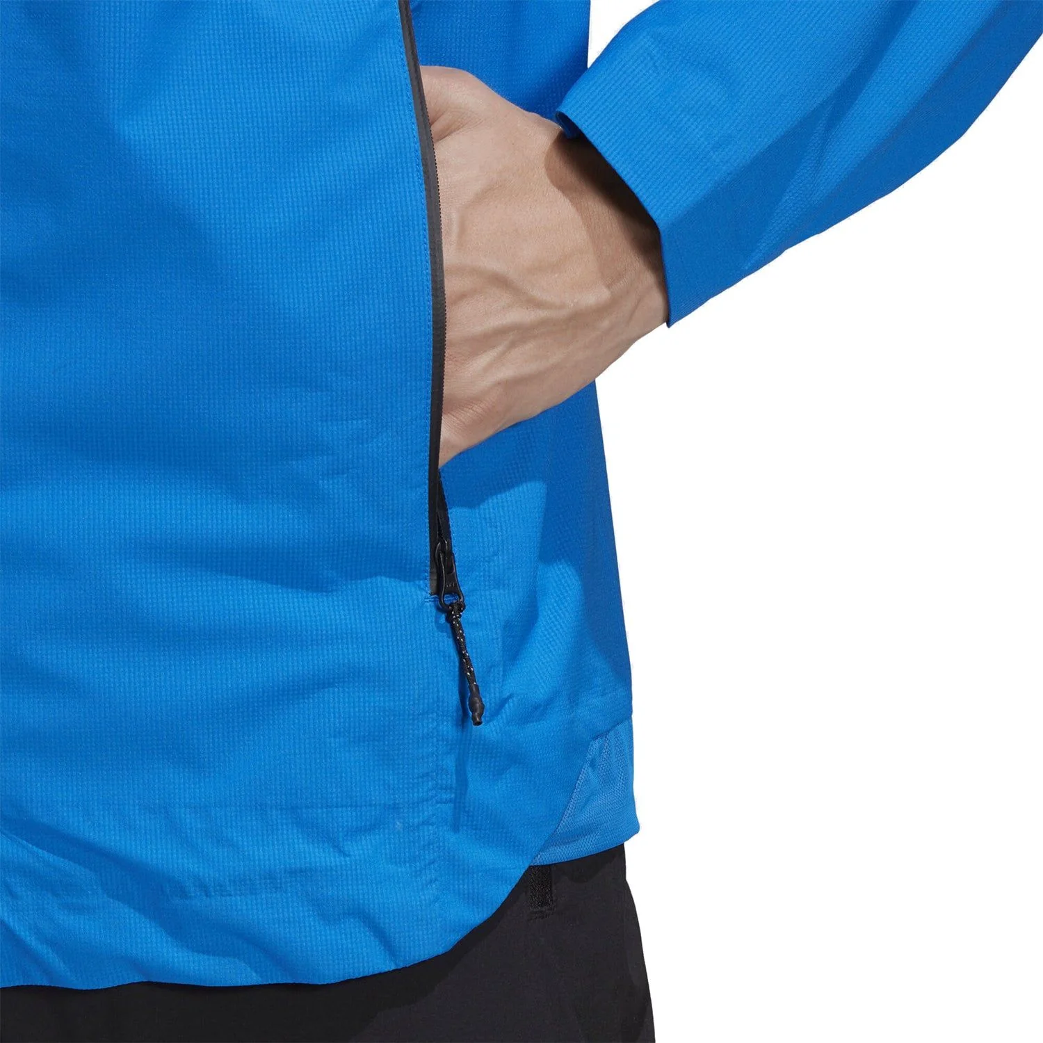 adidas Terrex 2.5-Layer Zupahike Rain Jacket - Blue - Image 5