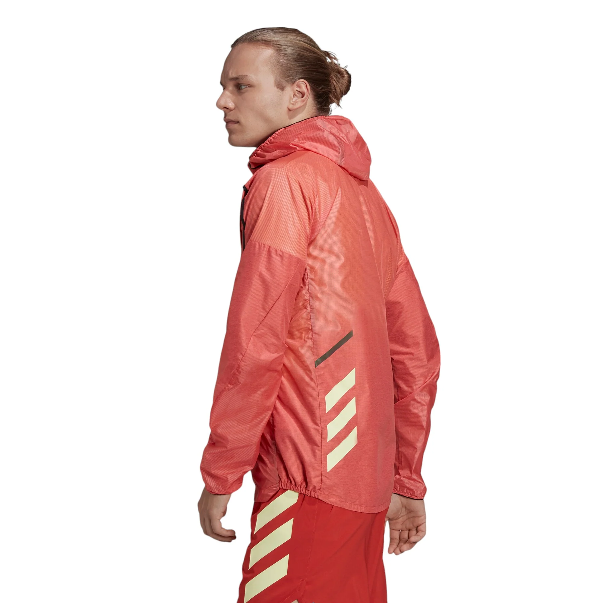 adidas Terrex Agravic Windweave Trail Windbreaker - Red - Image 2