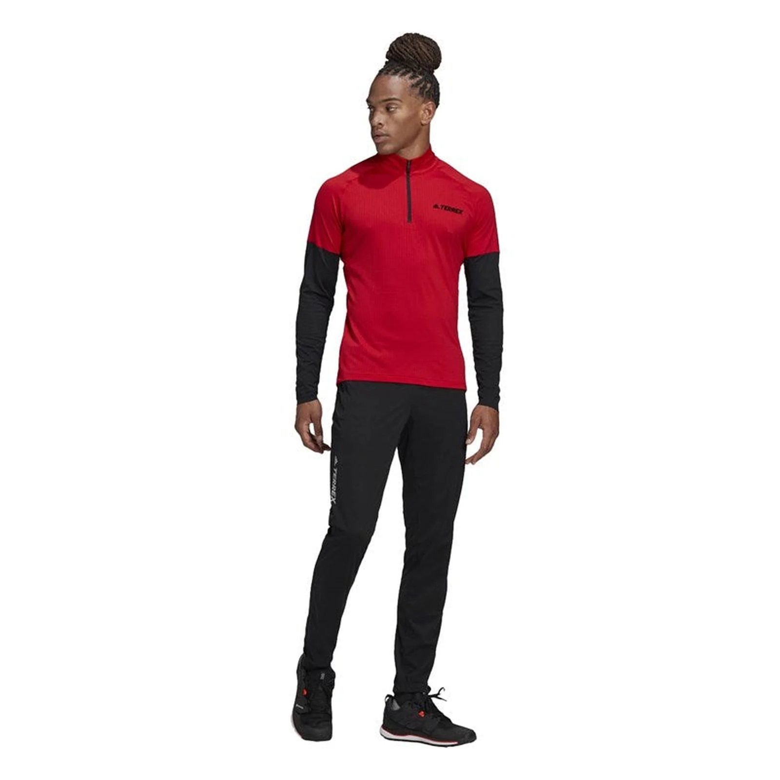 adidas Terrex Agravic XC Soft Shell Joggers - Black - Image 3
