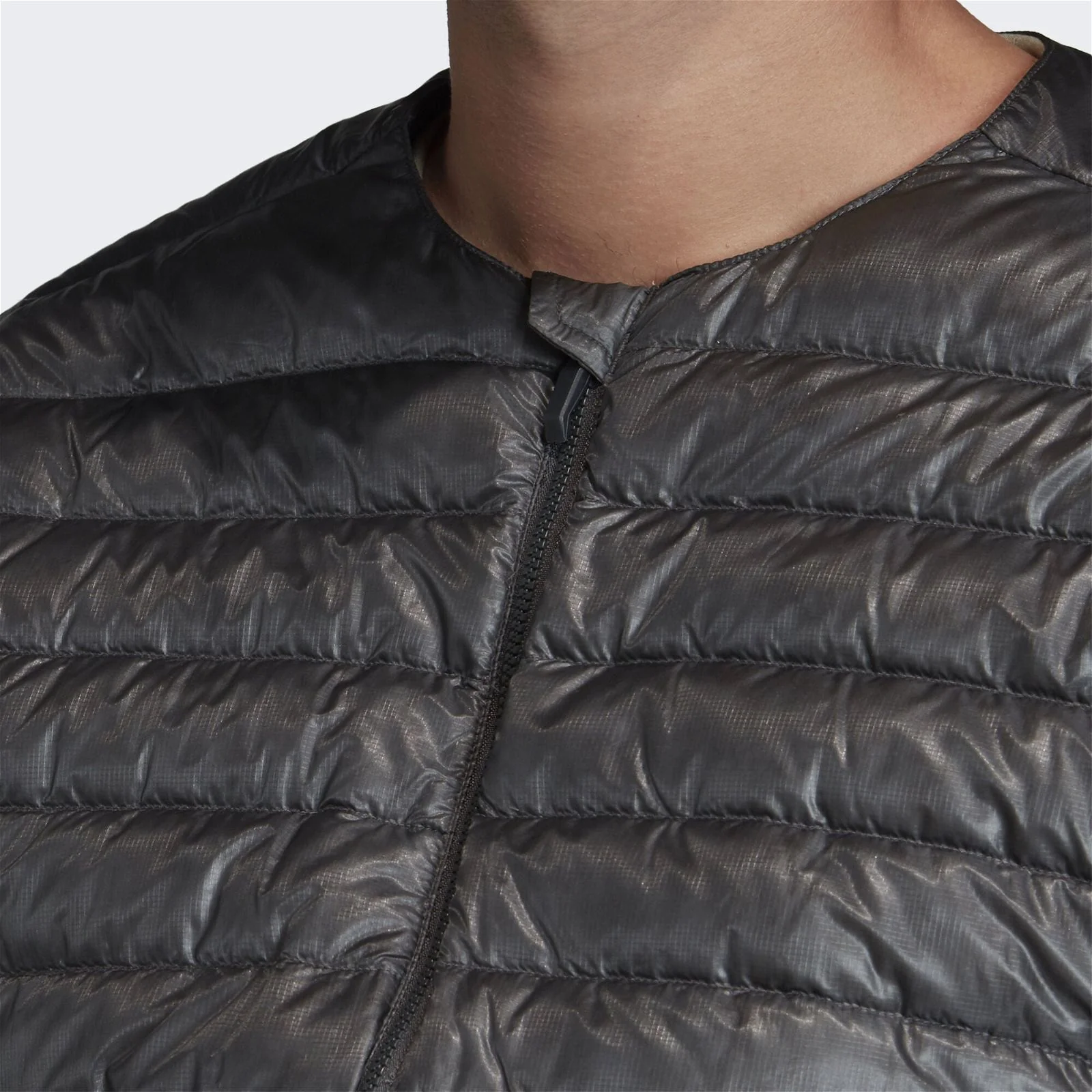 adidas Terrex Hike Bomber Down Jacket - Grey - Image 4