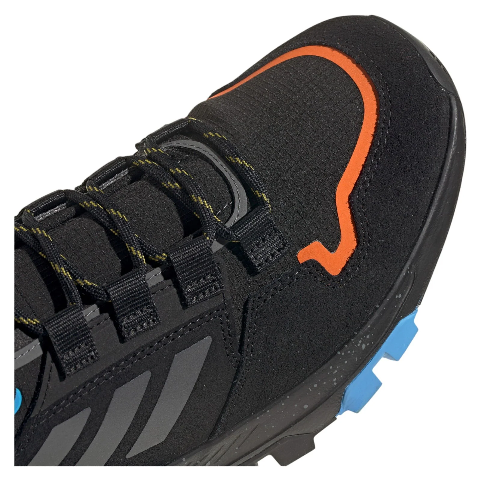 adidas Terrex Hikster Hiking Shoes - Core Black / Grey Five / Impact Orange - Image 5