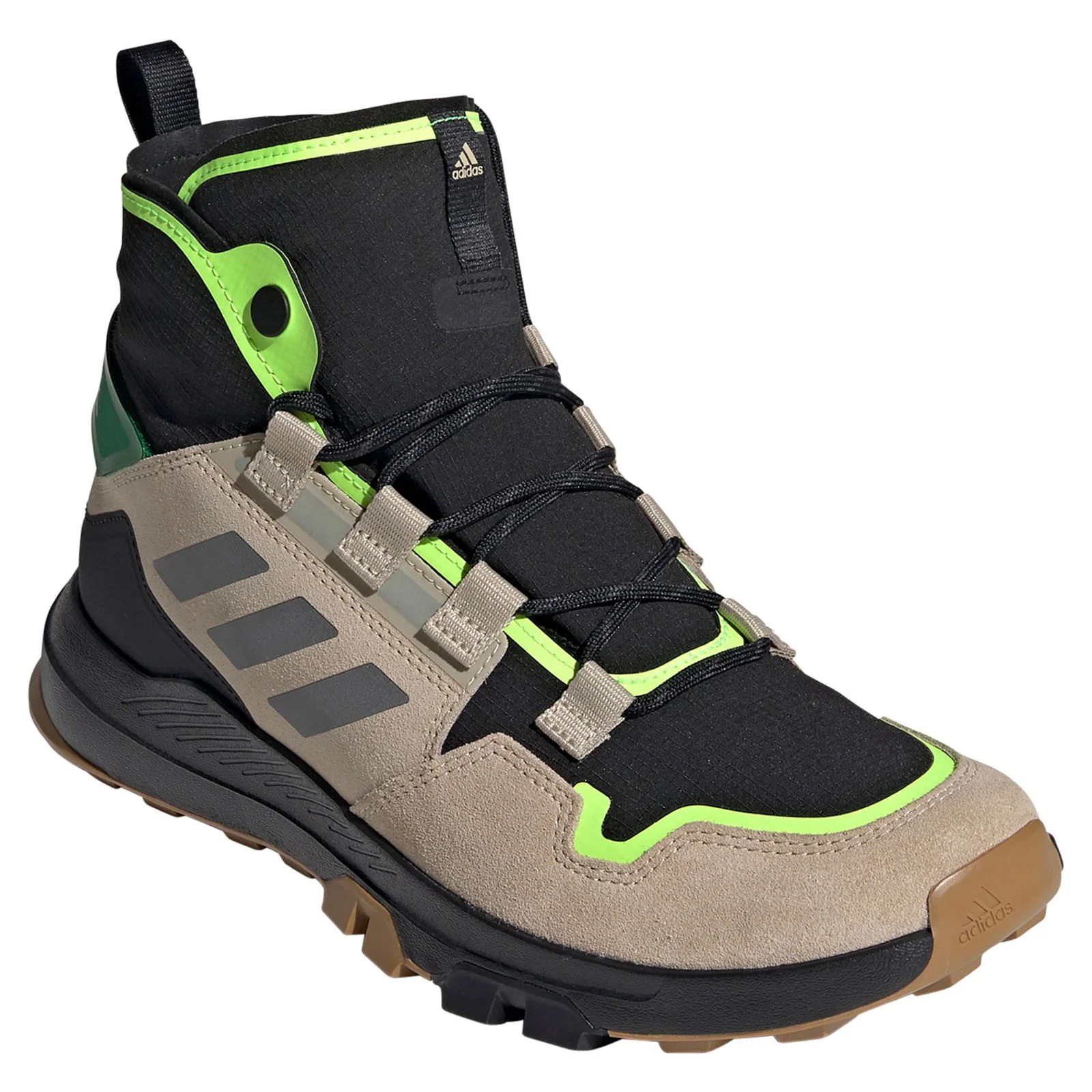 adidas Terrex Hikster Mid Shoes - Brown / Black - Image 2