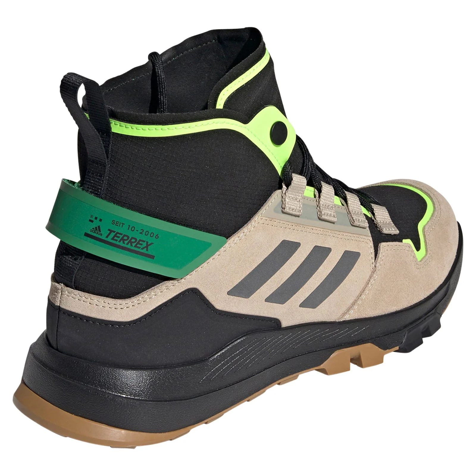 adidas Terrex Hikster Mid Shoes - Brown / Black - Image 3