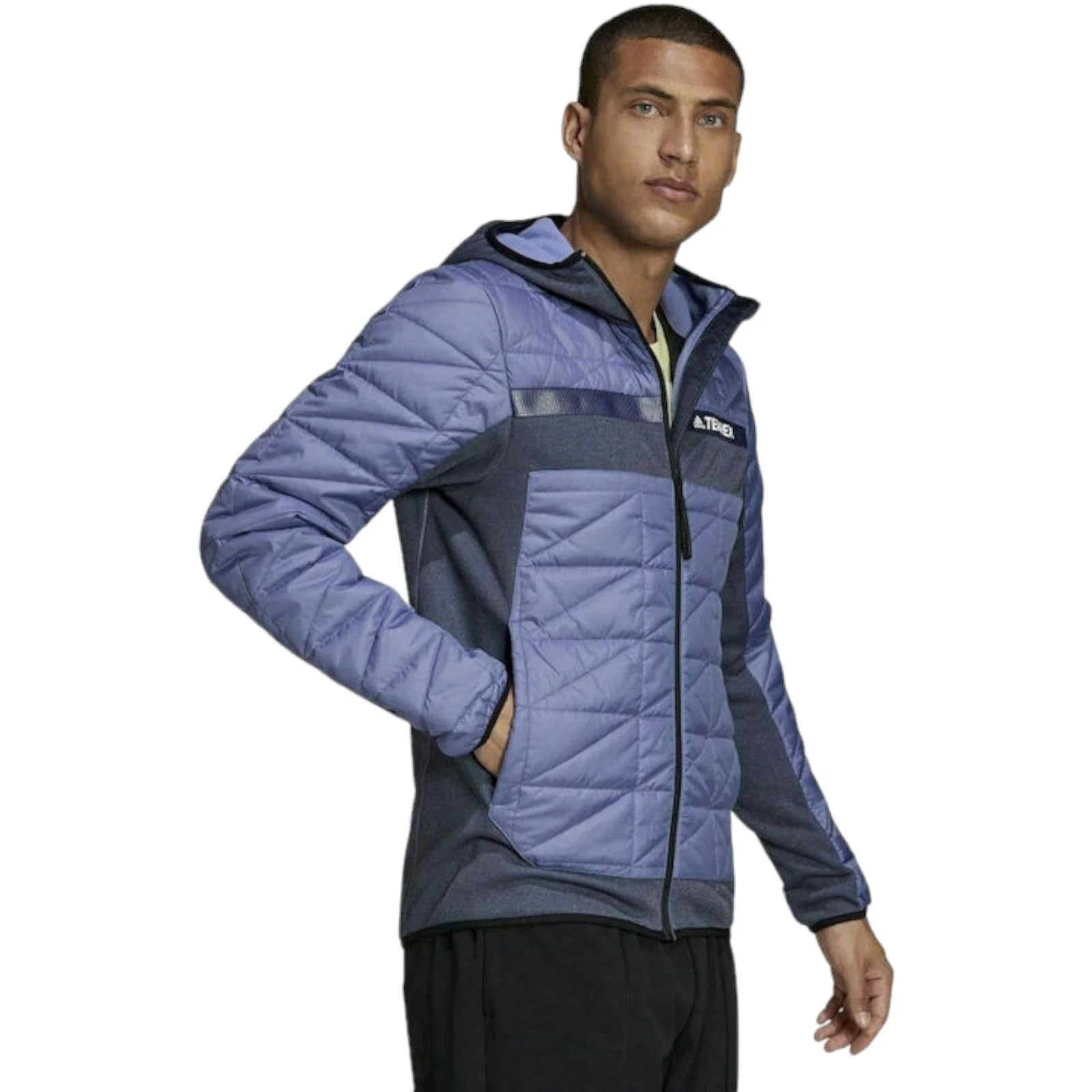 adidas TERREX Multi Hybrid Insulated Jacket - Blue - Image 4