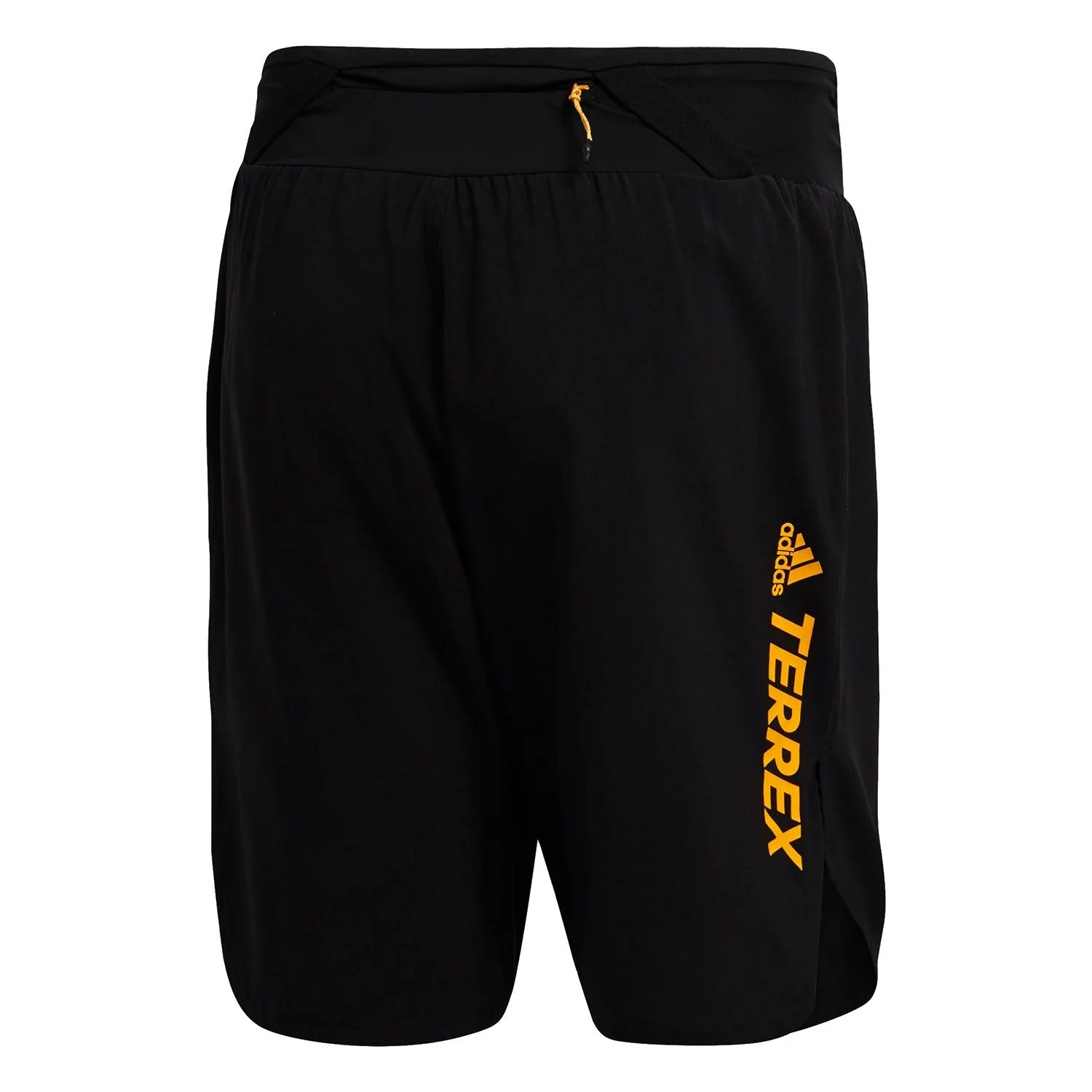 adidas Terrex Parley Agravic All-Around Shorts - Black / Solar Gold - Image 2