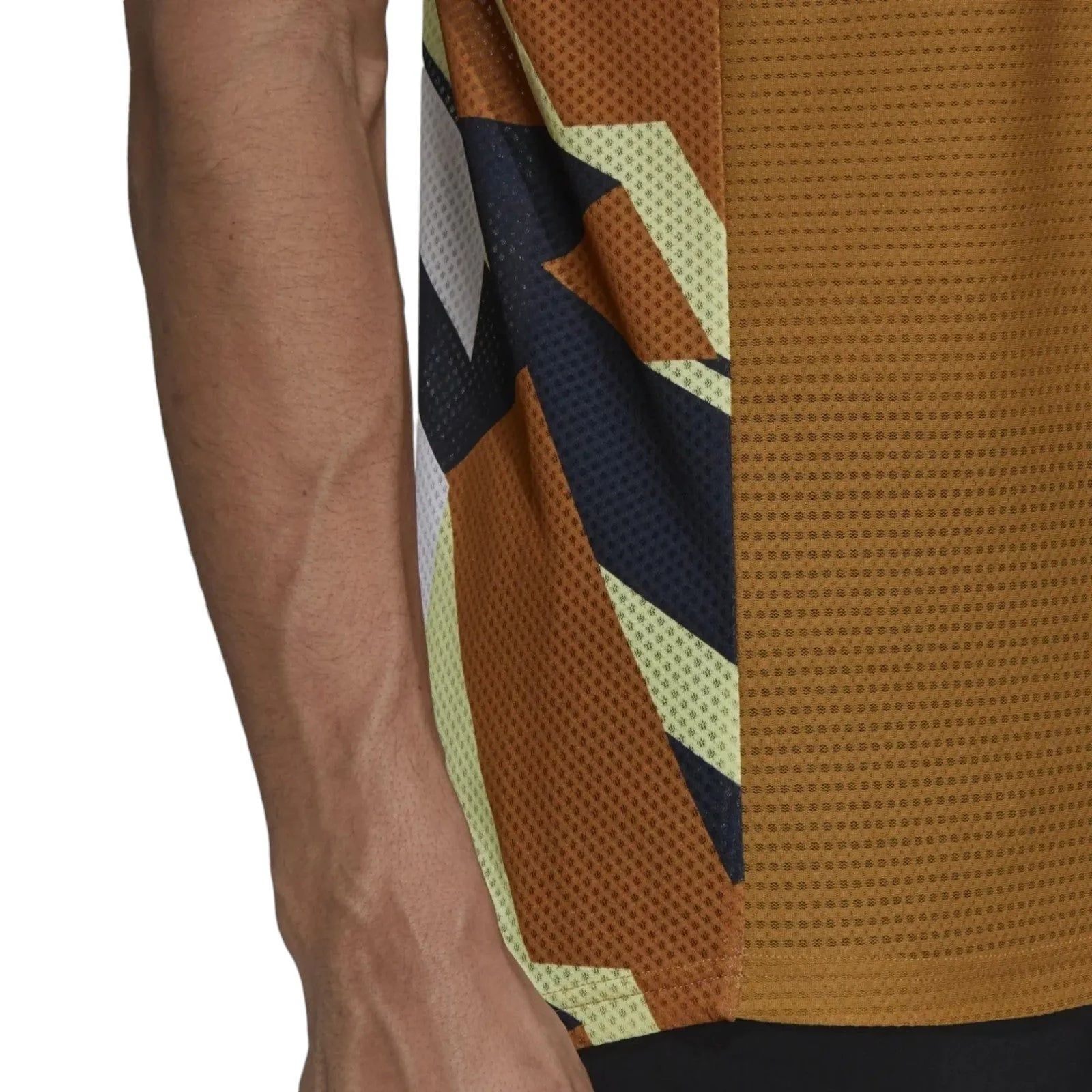 adidas Terrex Parley Agravic Trail Running Pro T-Shirt - Brown - Image 4