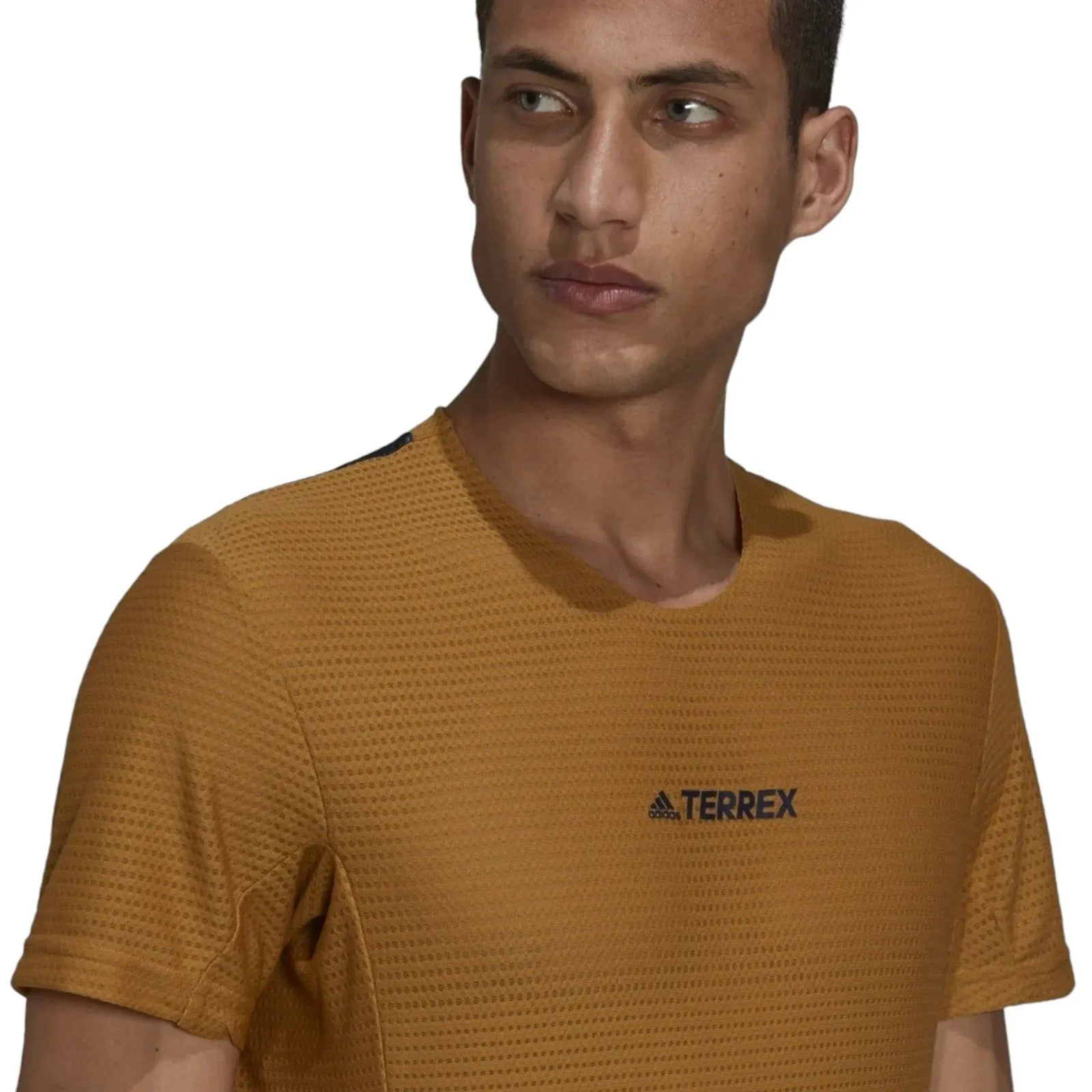 adidas Terrex Parley Agravic Trail Running Pro T-Shirt - Brown - Image 5