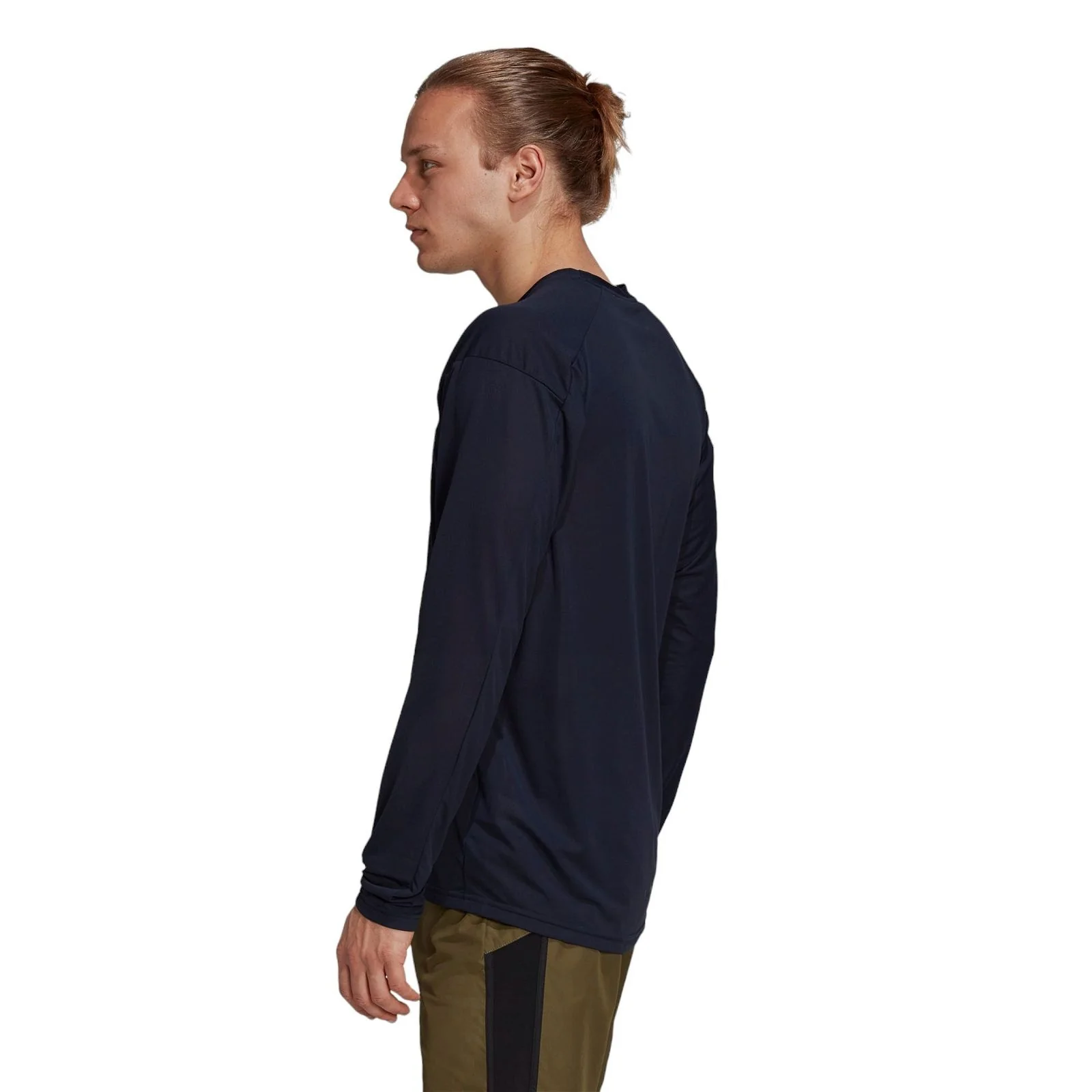 adidas Terrex Primeblue TX Trail Long Sleeve T Shirt - Navy - Image 3
