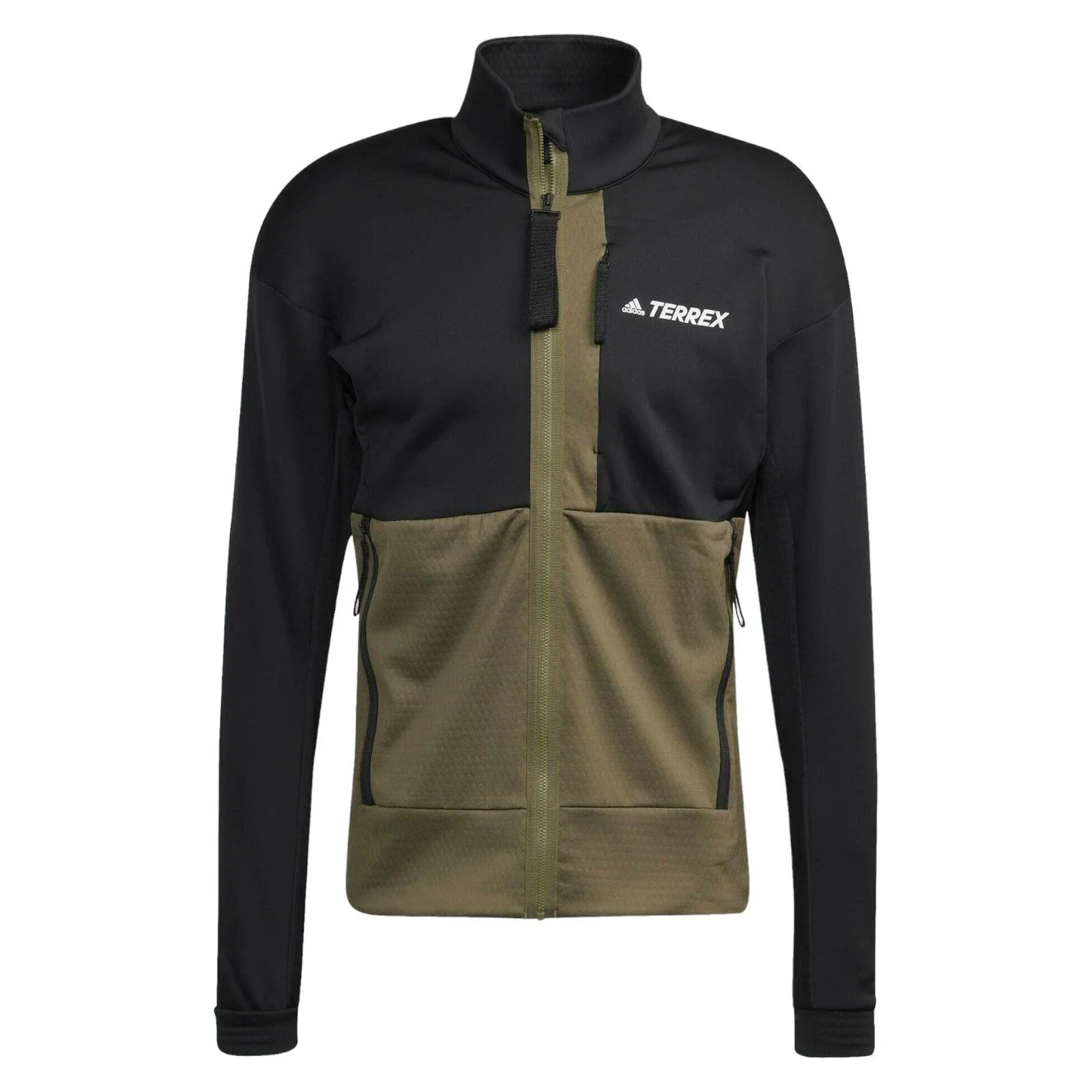 adidas Terrex Tech Fleece Hiking Jacket - Black