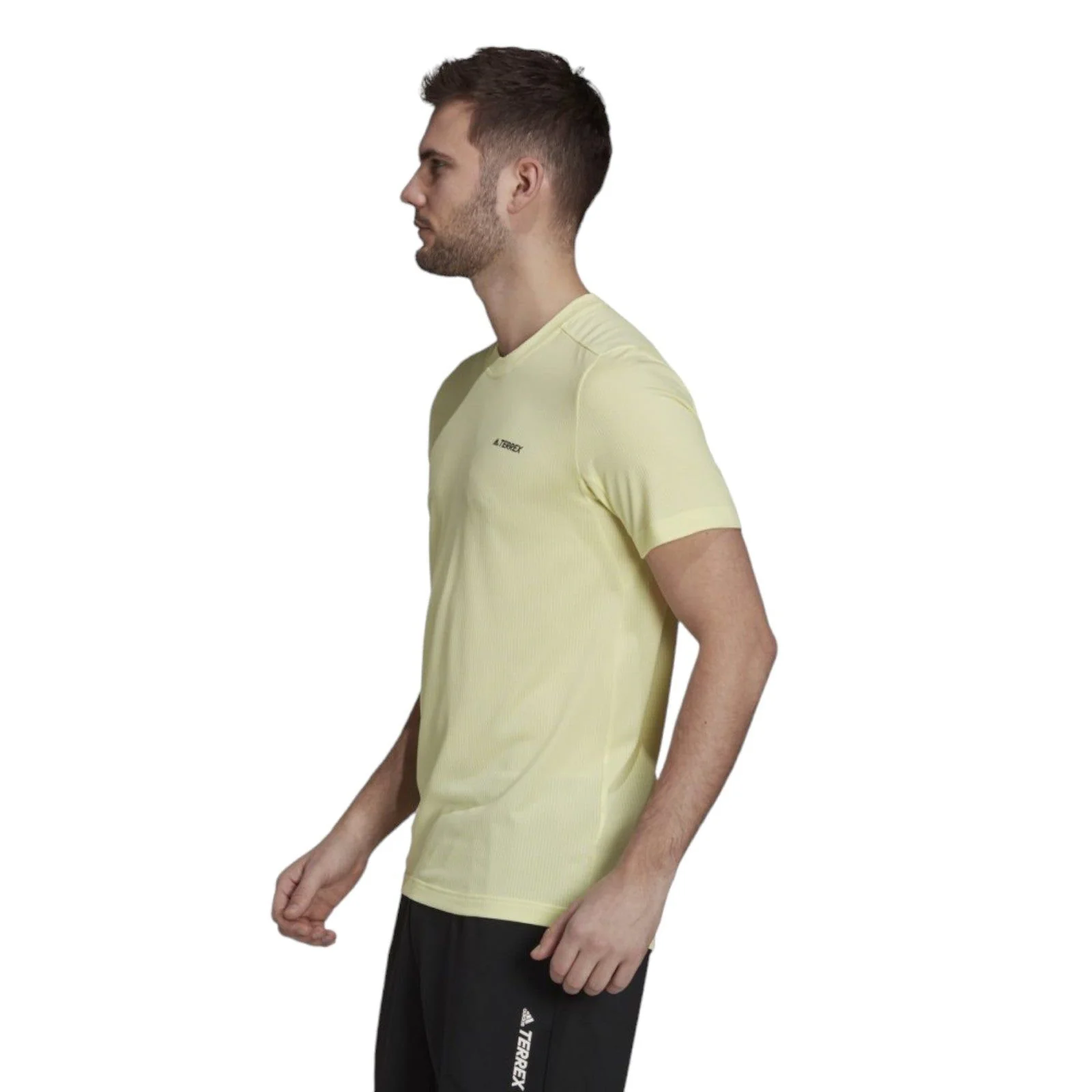 adidas Terrex Tivid Hiking T-Shirt - Yellow - Image 5