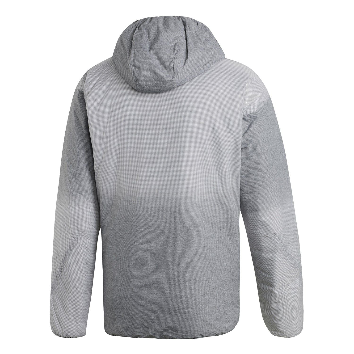 adidas Terrex Windweave Insulated Trail Hooded Jacket - Grey - Image 2