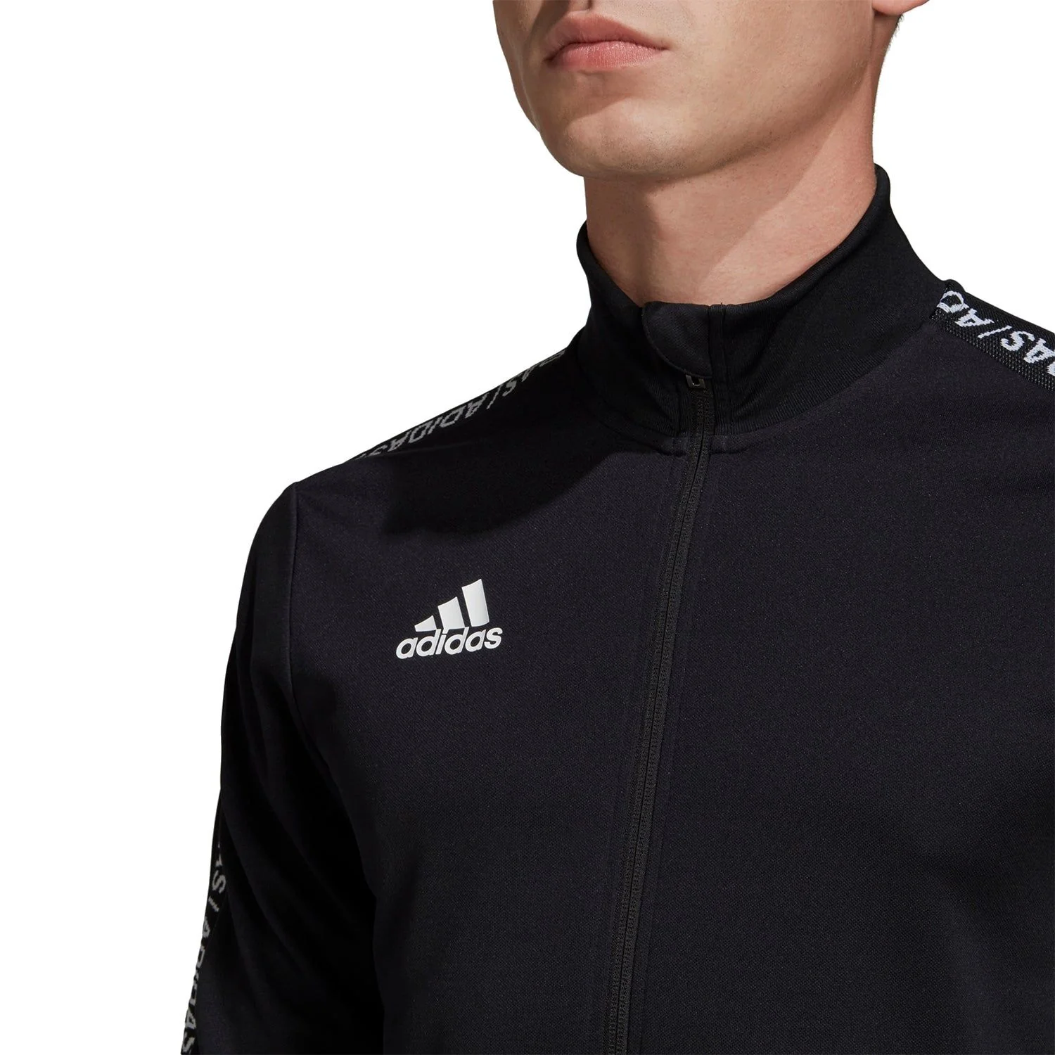 adidas Tiro 19 Tape Track Jacket - Black - Image 3