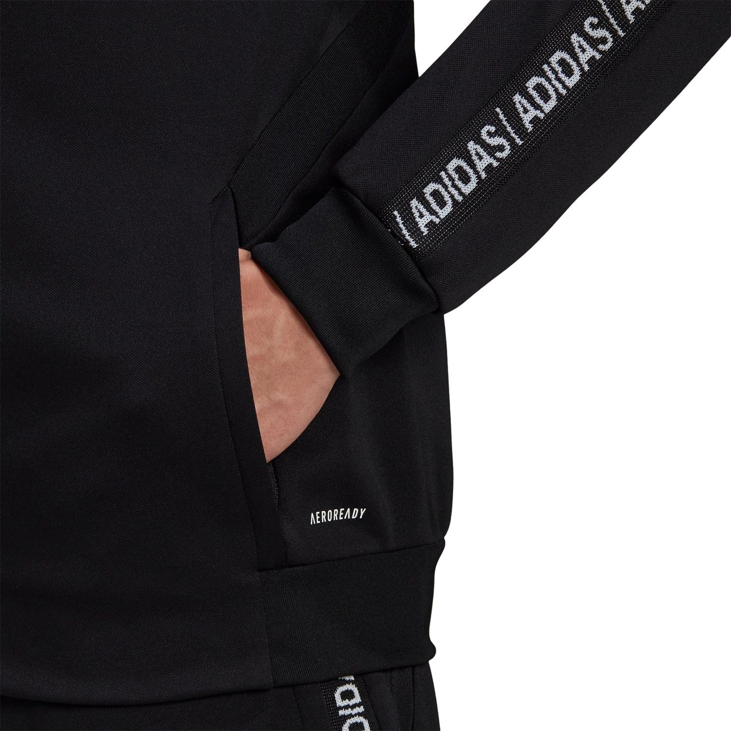 adidas Tiro 19 Tape Track Jacket - Black - Image 4