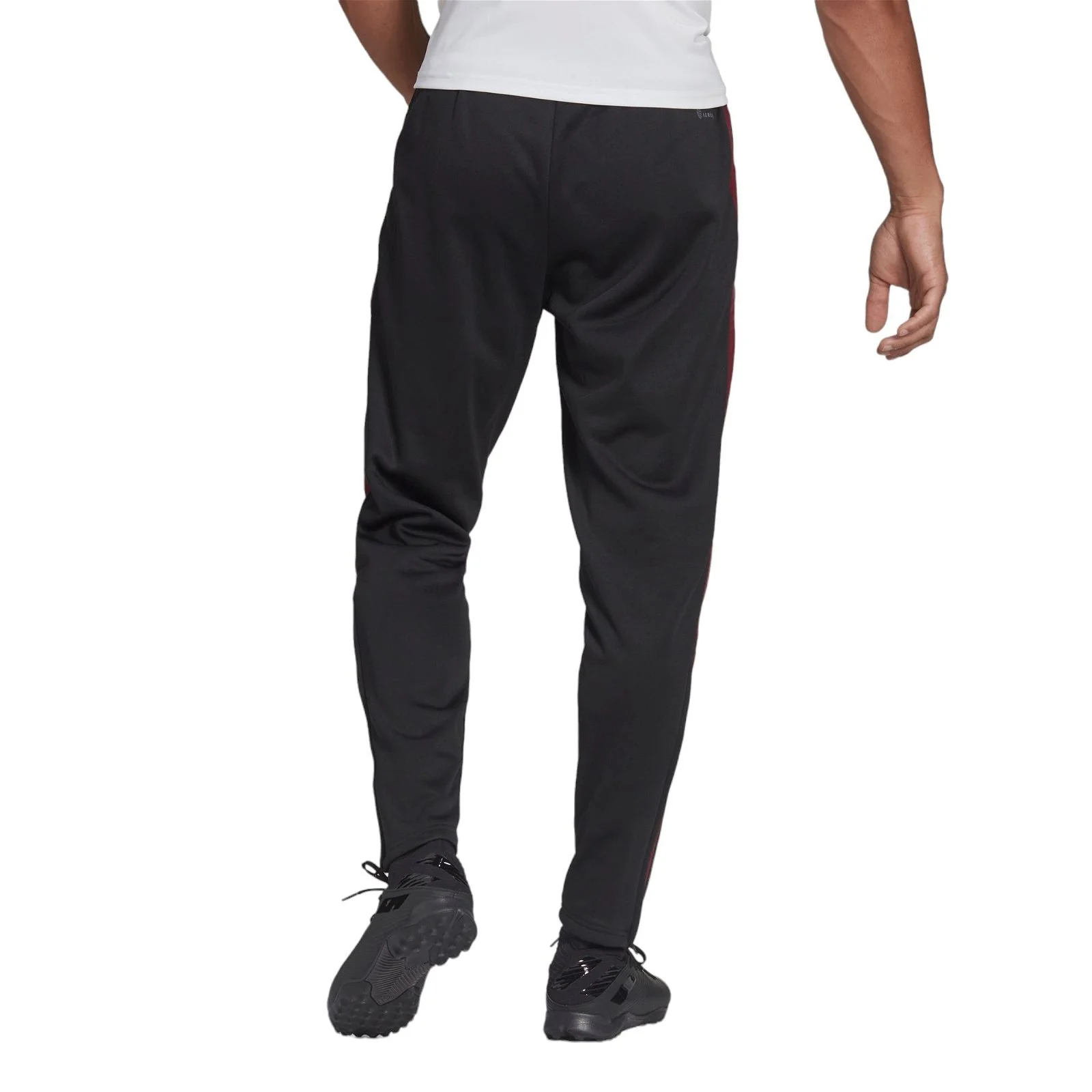 adidas Tiro Football Track Pants - Black / Red - Image 3