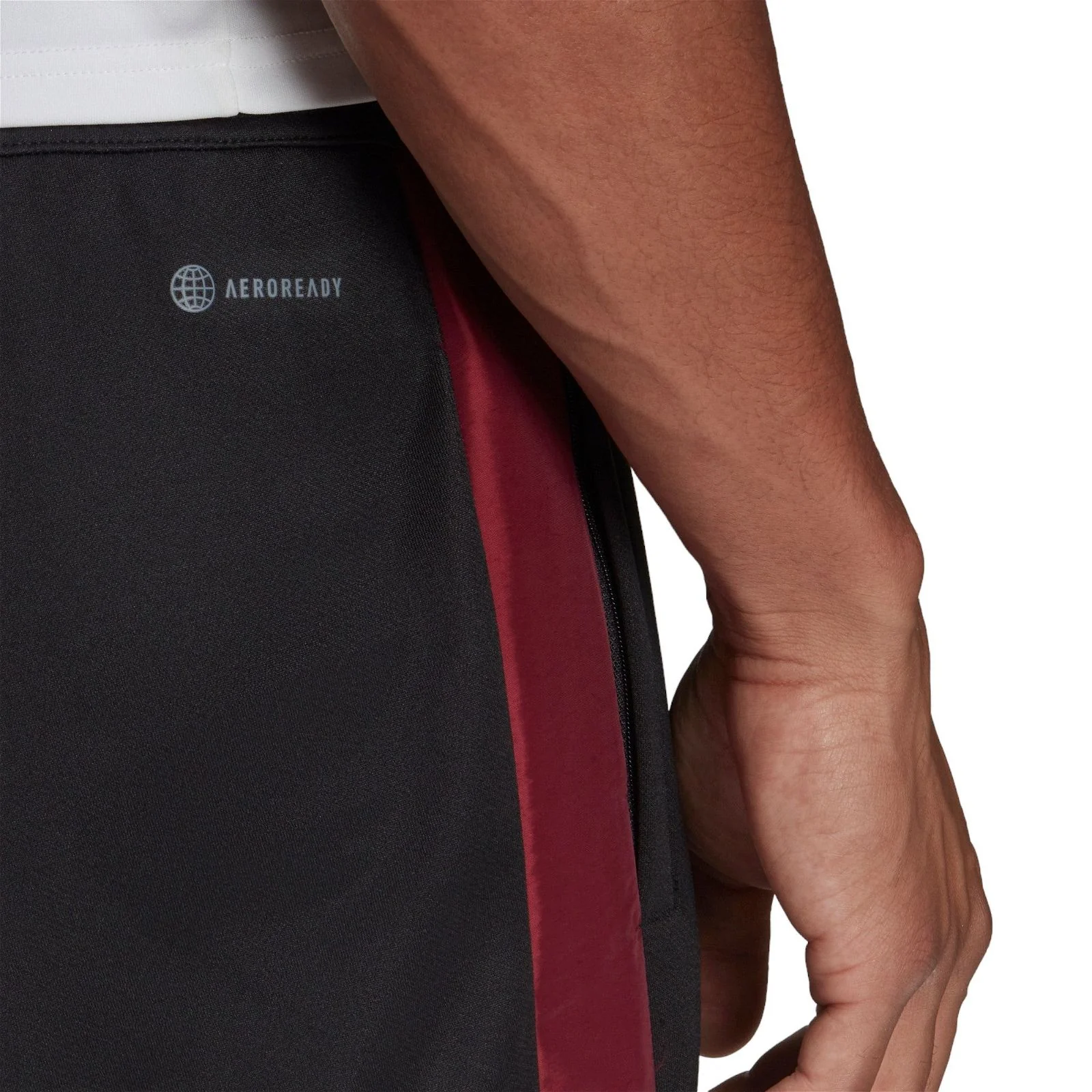 adidas Tiro Football Track Pants - Black / Red - Image 4