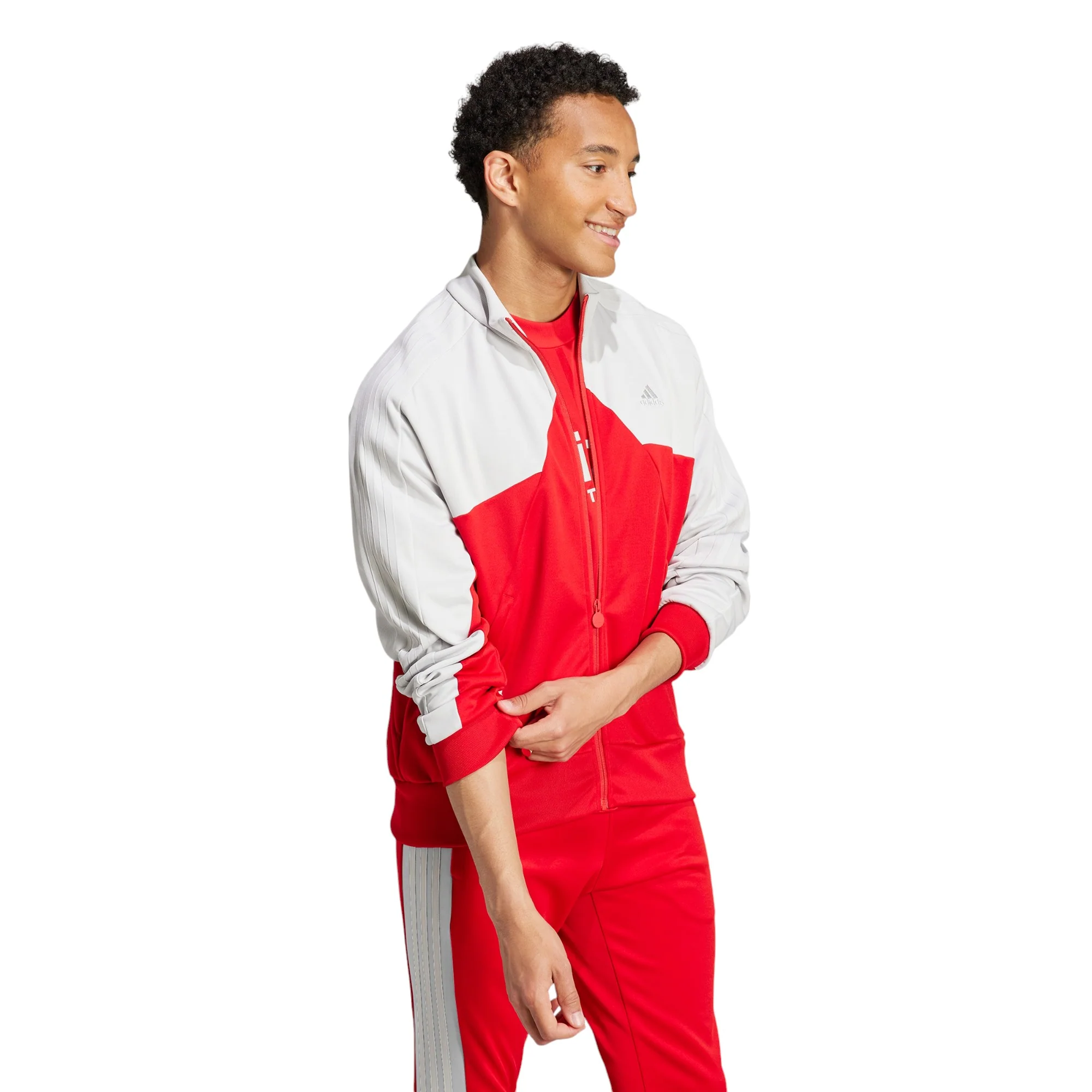 adidas Tiro Football Track Top - Better Scarlet Red - Image 5