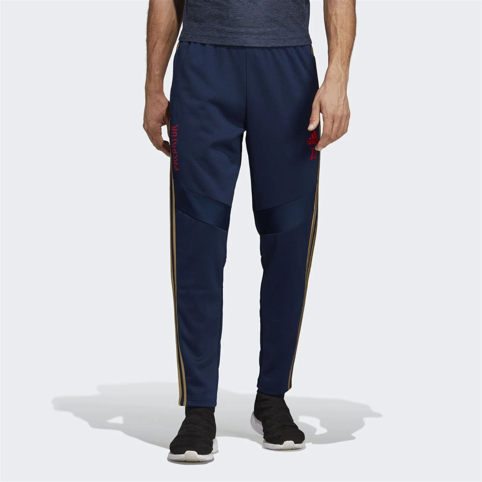 adidas Tiro Predator Zidane Track Pant - Navy/Gold - Image 3