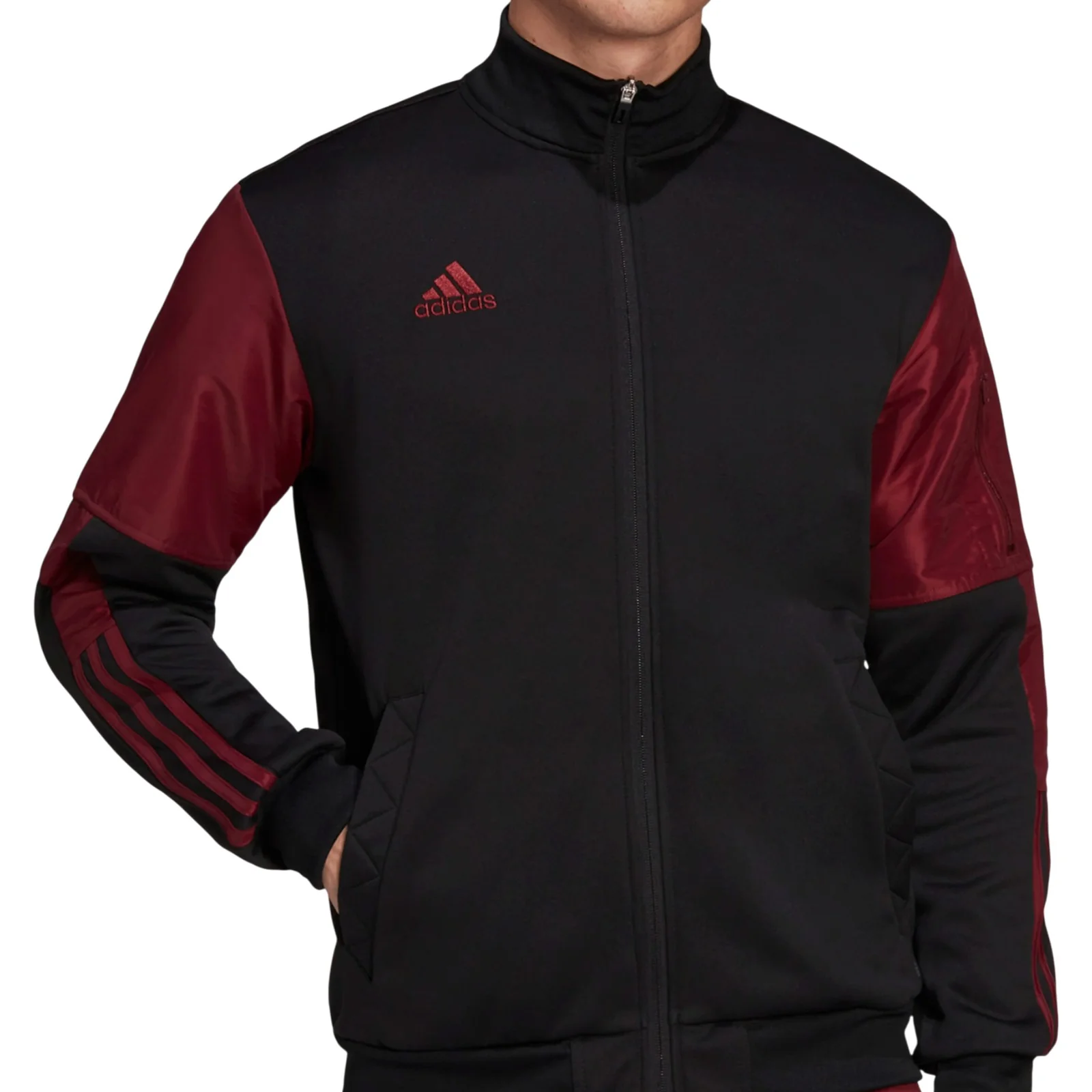 adidas Tiro Track Football Jacket - Black - Image 2