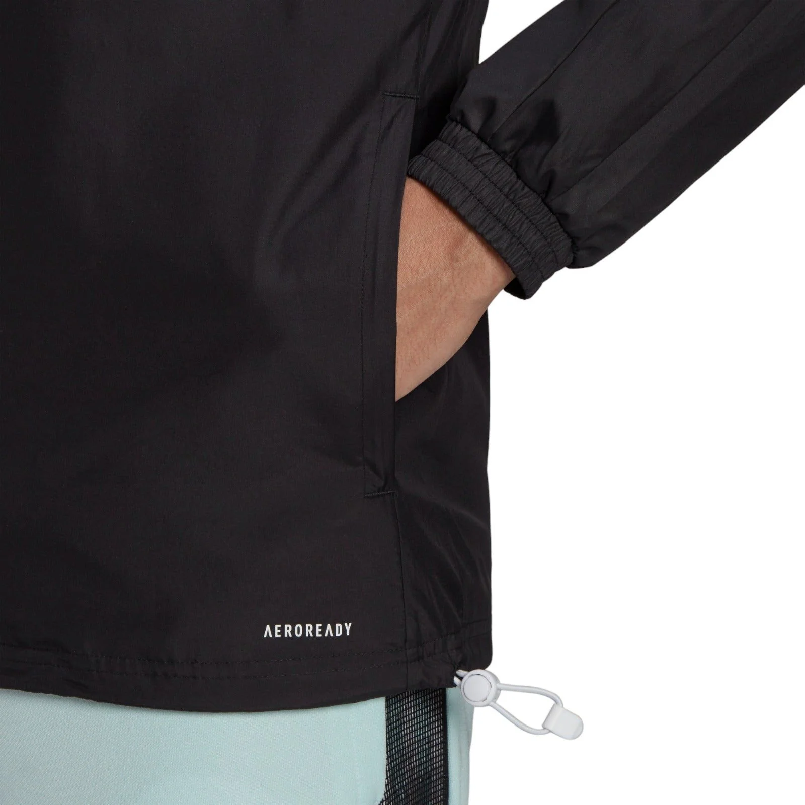adidas Tiro Windbreaker Jacket - Turquoise Blue - Image 7