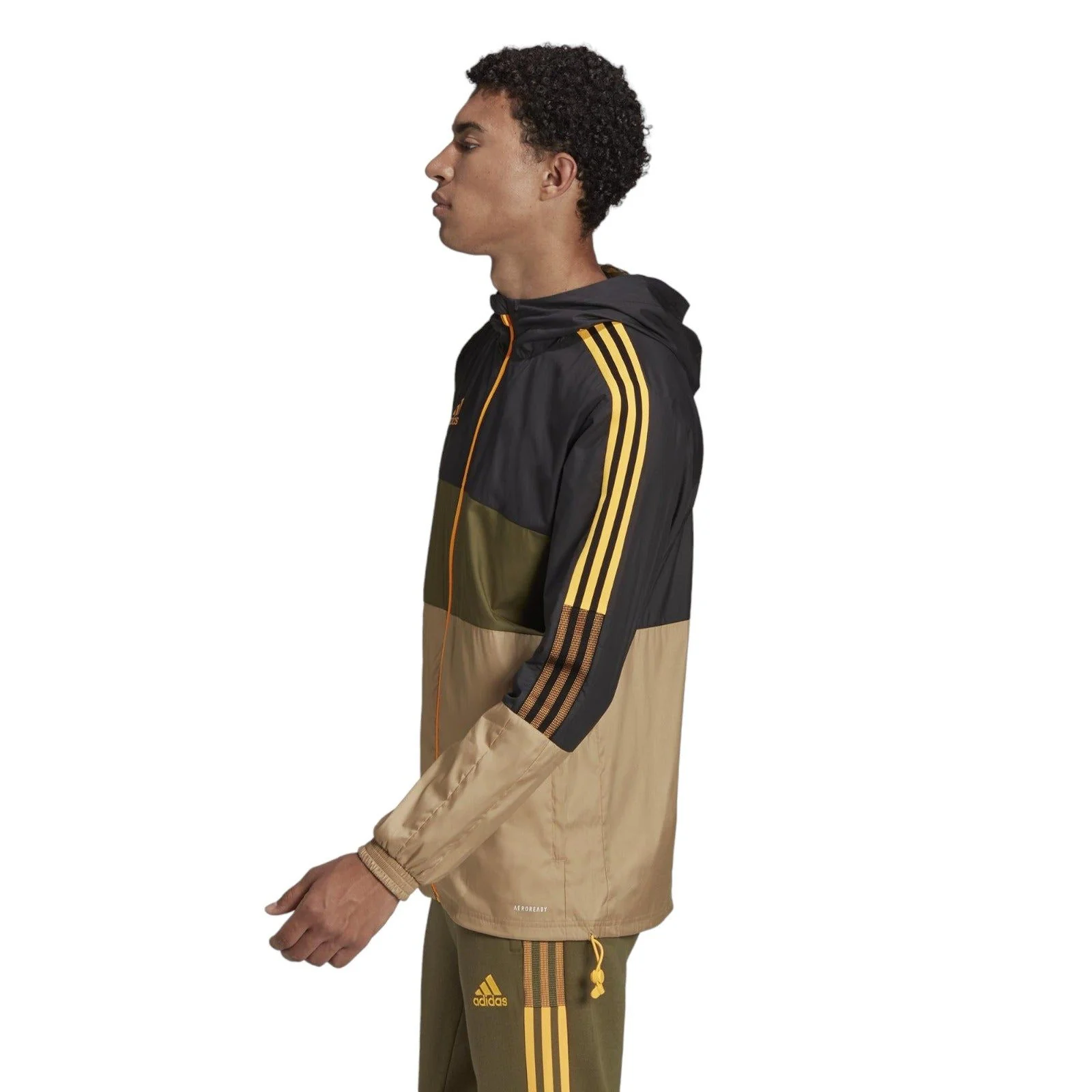 adidas Tiro Winterized Windbreaker Jacket - Brown - Image 4