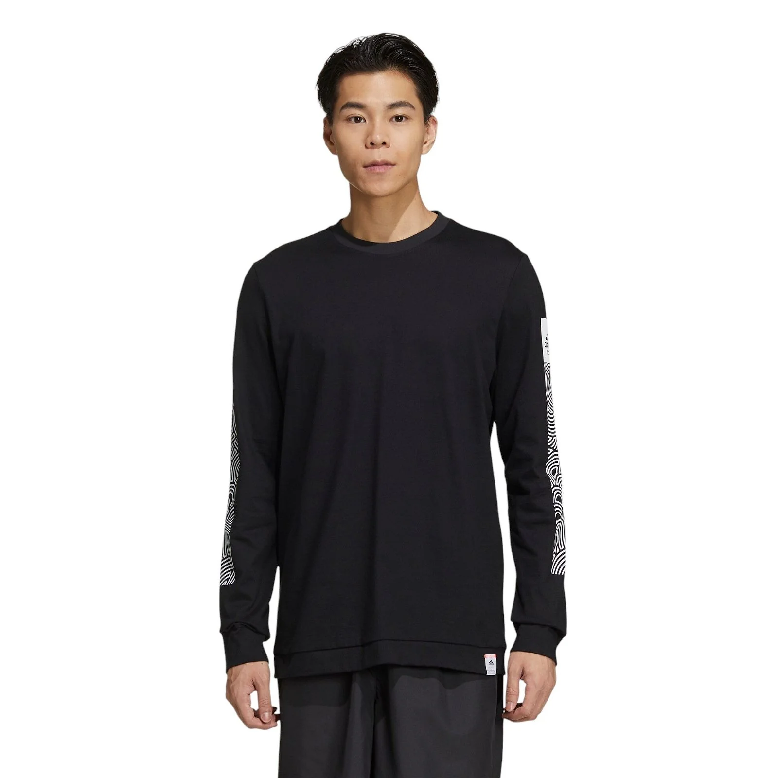 adidas Tokyo Pack Hiroko Takahashi Long Sleeve Tee - Black - Image 5