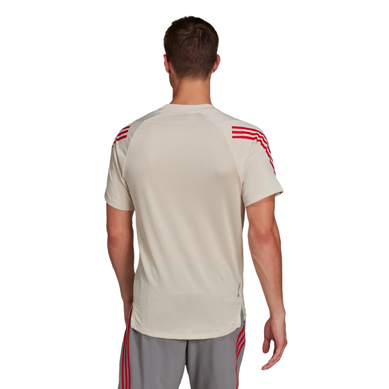 adidas Train Icon Training Tee Jersey - Halo Ivory - Image 3