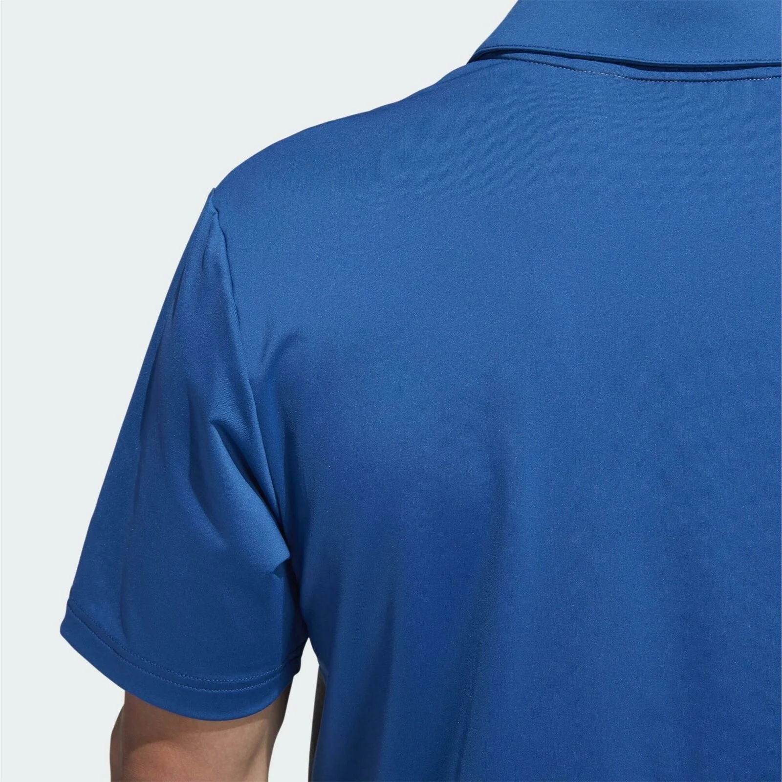 adidas Ultimate365 Camo-Embossed Polo Shirt - Blue/Grey - Image 5