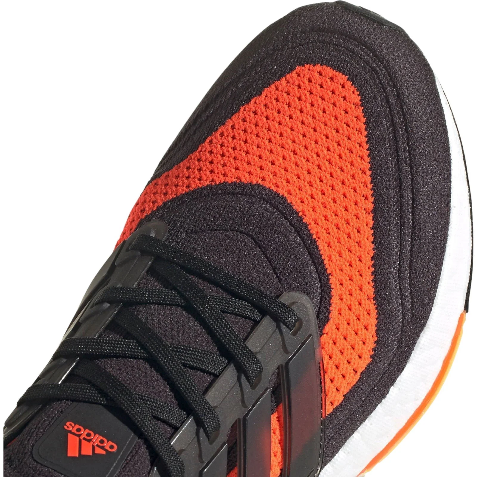 adidas Ultra Boost 21 Trainers - Carbon Solar Red - Image 8