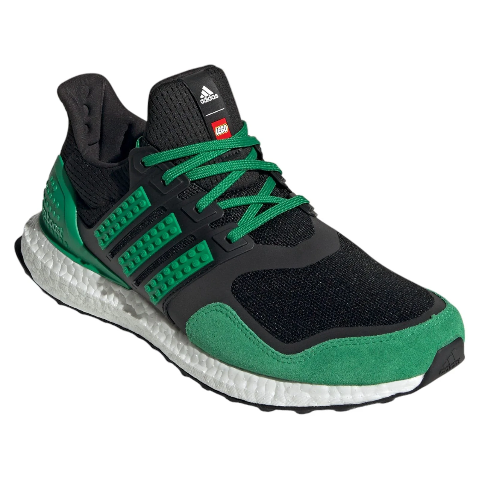 adidas Ultra Boost LEGO Color Pack Trainers - Core Black / Green - Image 2