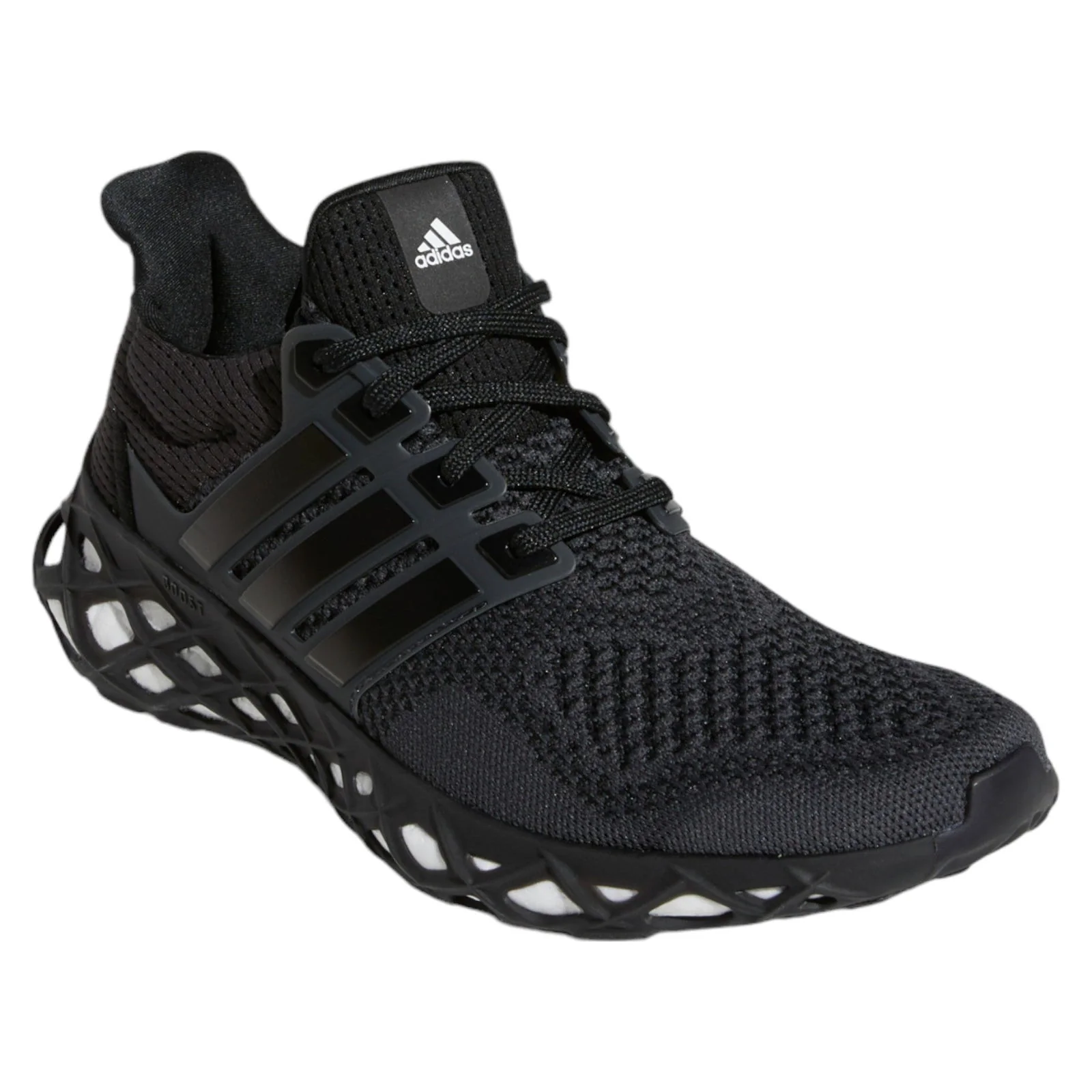 adidas Ultra Boost Web DNA Trainers - Core Black / Carbon - Image 2