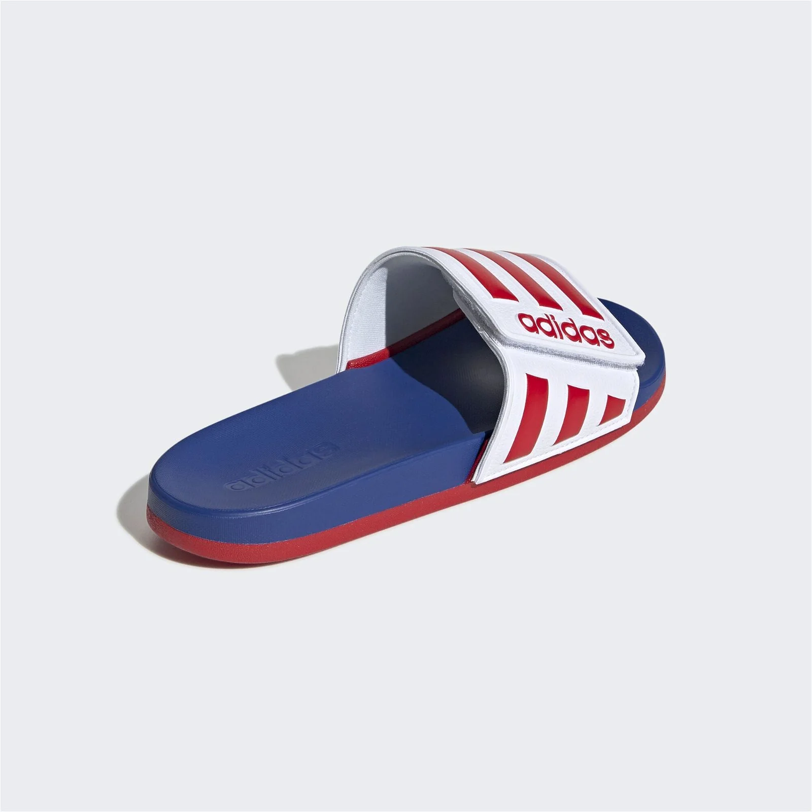 adidas Unisex Adilette Comfort ADJ Slides - Blue - Image 3